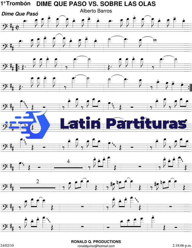 Alberto Barros - Sobre Las Olas & Dime Que Paso