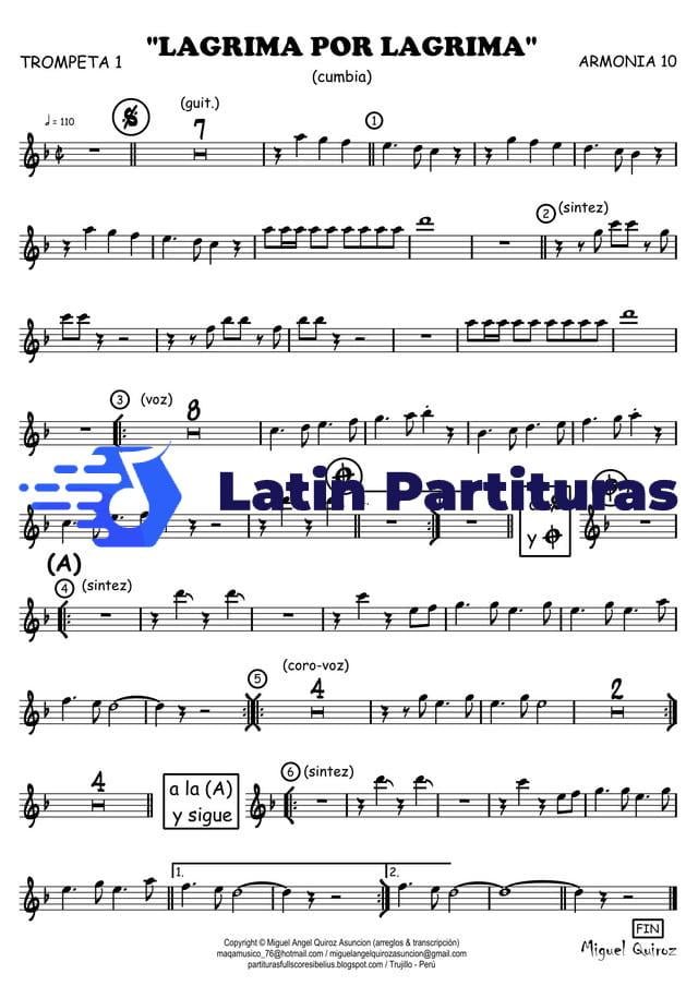 Armonia 10 - Lagrima Por Lagrima