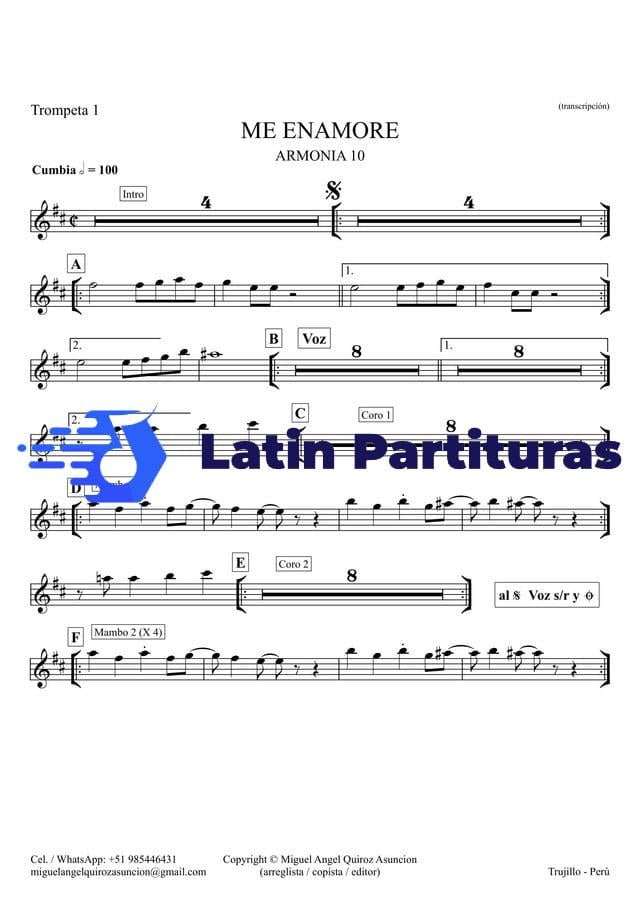 Armonia 10 - Me Enamore