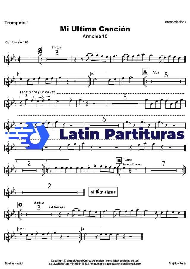 Armonia 10 - Mi Ultima Cancion