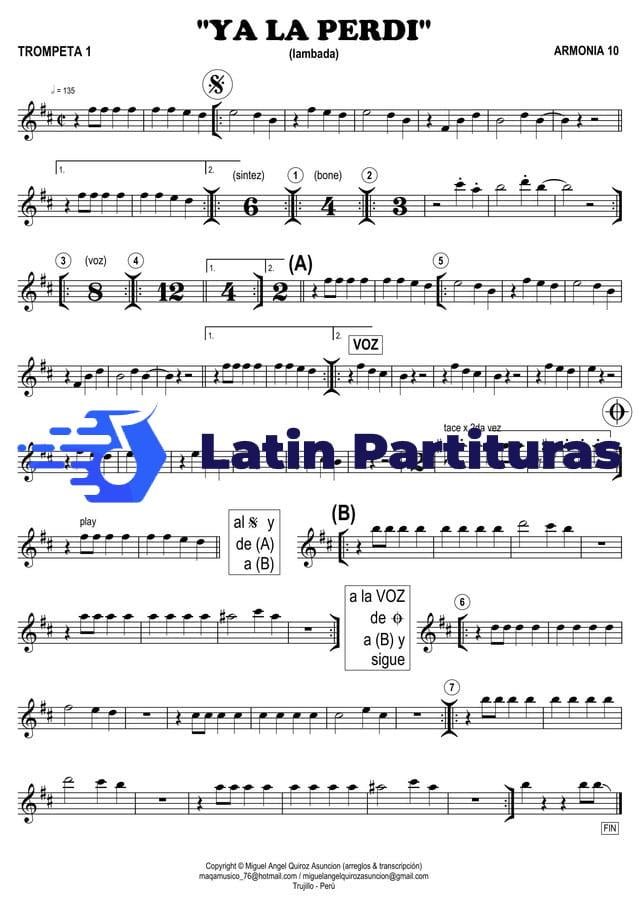 Armonia 10 - Ya La Perdi 1 Armonia 10 - Ya La Perdi