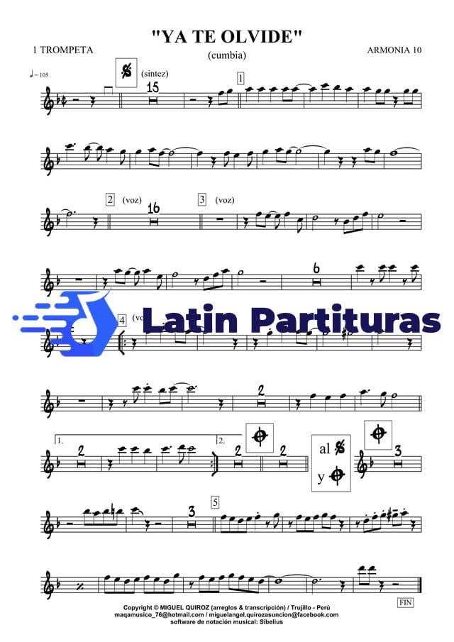 Armonia 10 - Ya Te Olvide 1 Armonia 10 - Ya Te Olvide