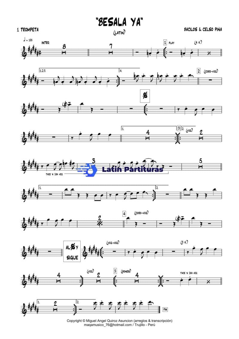 Bacilos & Celso Piña - Besala Ya