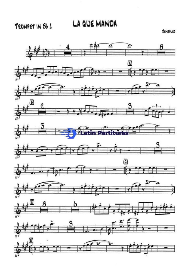 Bamboleo - La Que Manda