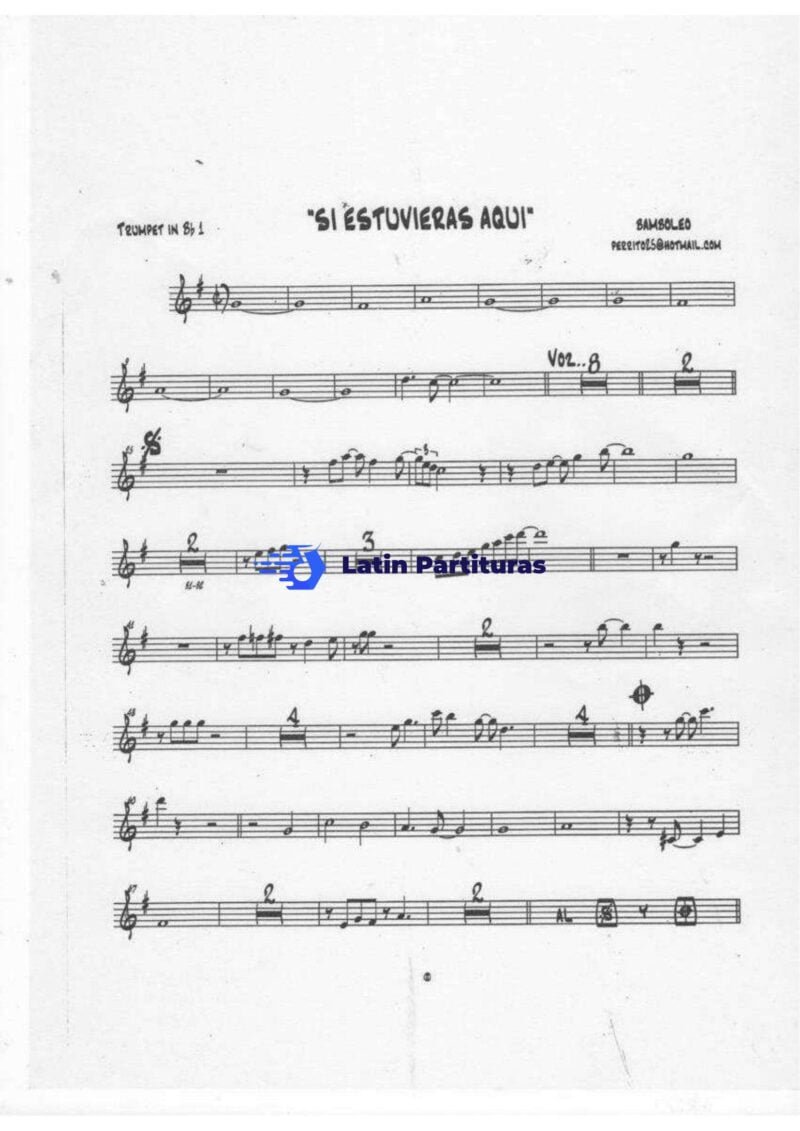 Bamboleo - Si Estuvieras Aqui