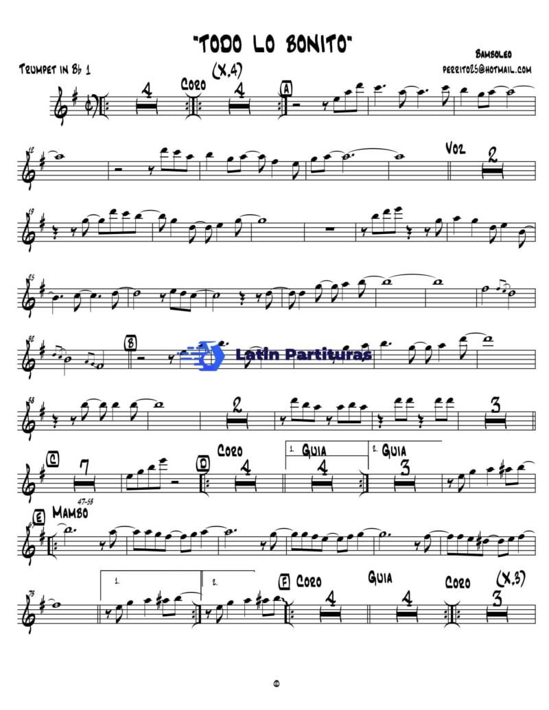 Bamboleo - Todo Lo Bonito