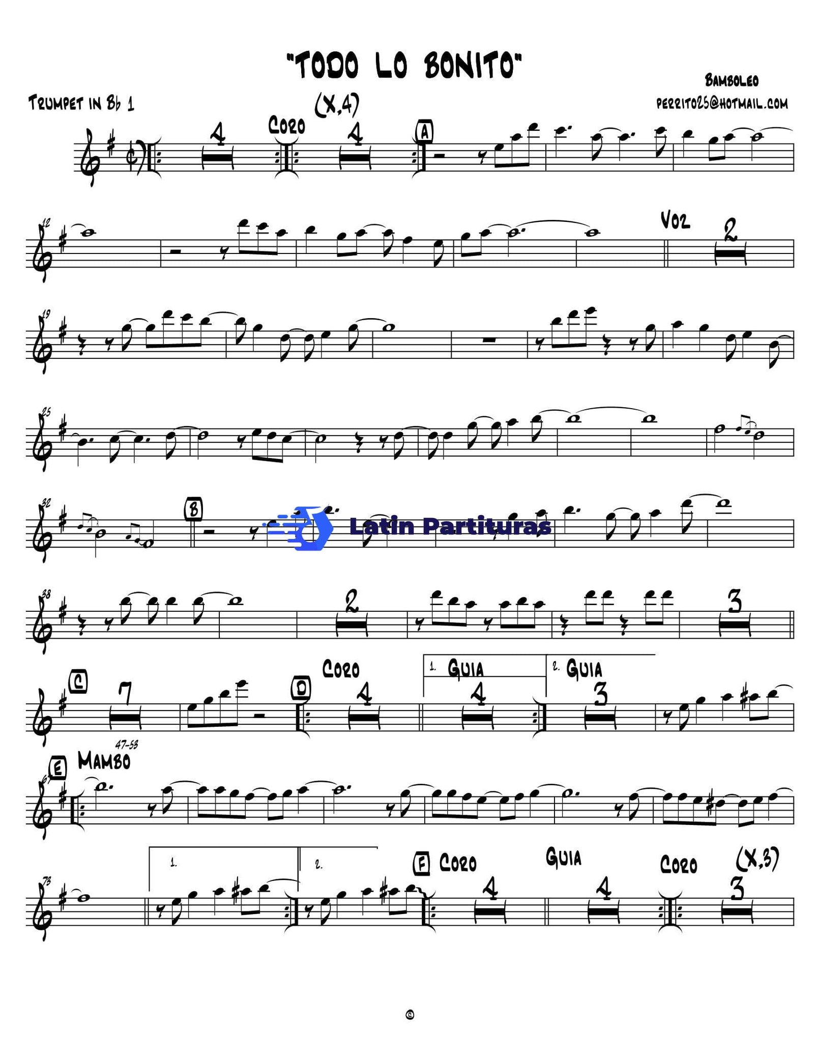 Bamboleo - Todo Lo Bonito 1 Bamboleo - Todo Lo Bonito