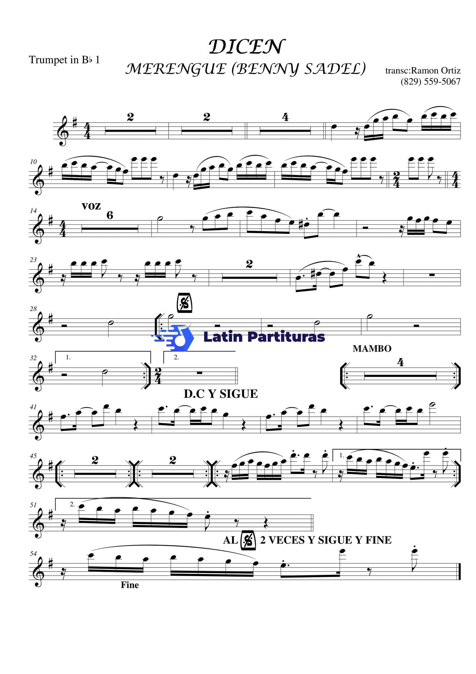 Benny Sadel - Dicen 1 Benny Sadel - Dicen