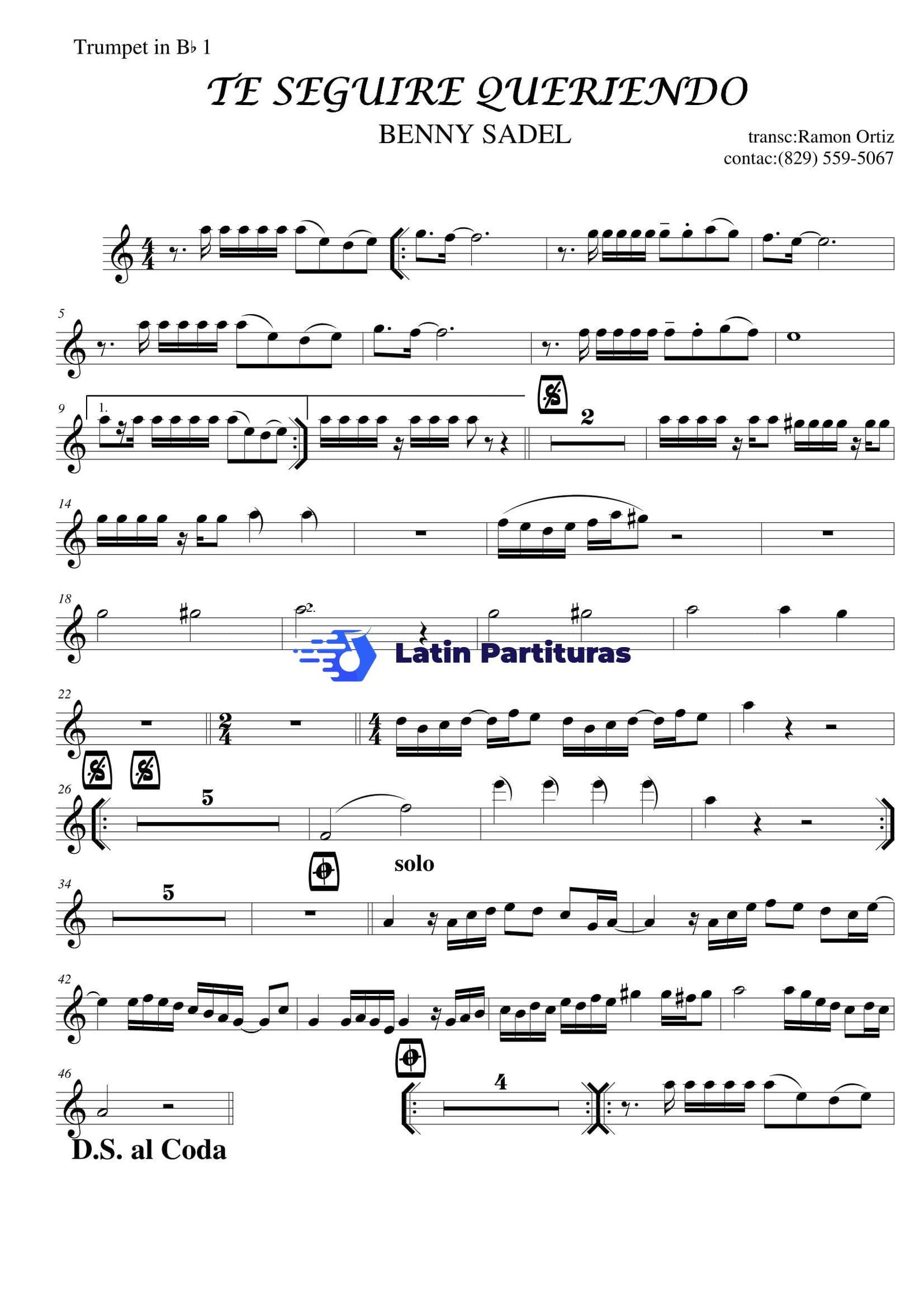 Benny Sadel - Te Seguire Queriendo 1 Benny Sadel - Te Seguire Queriendo