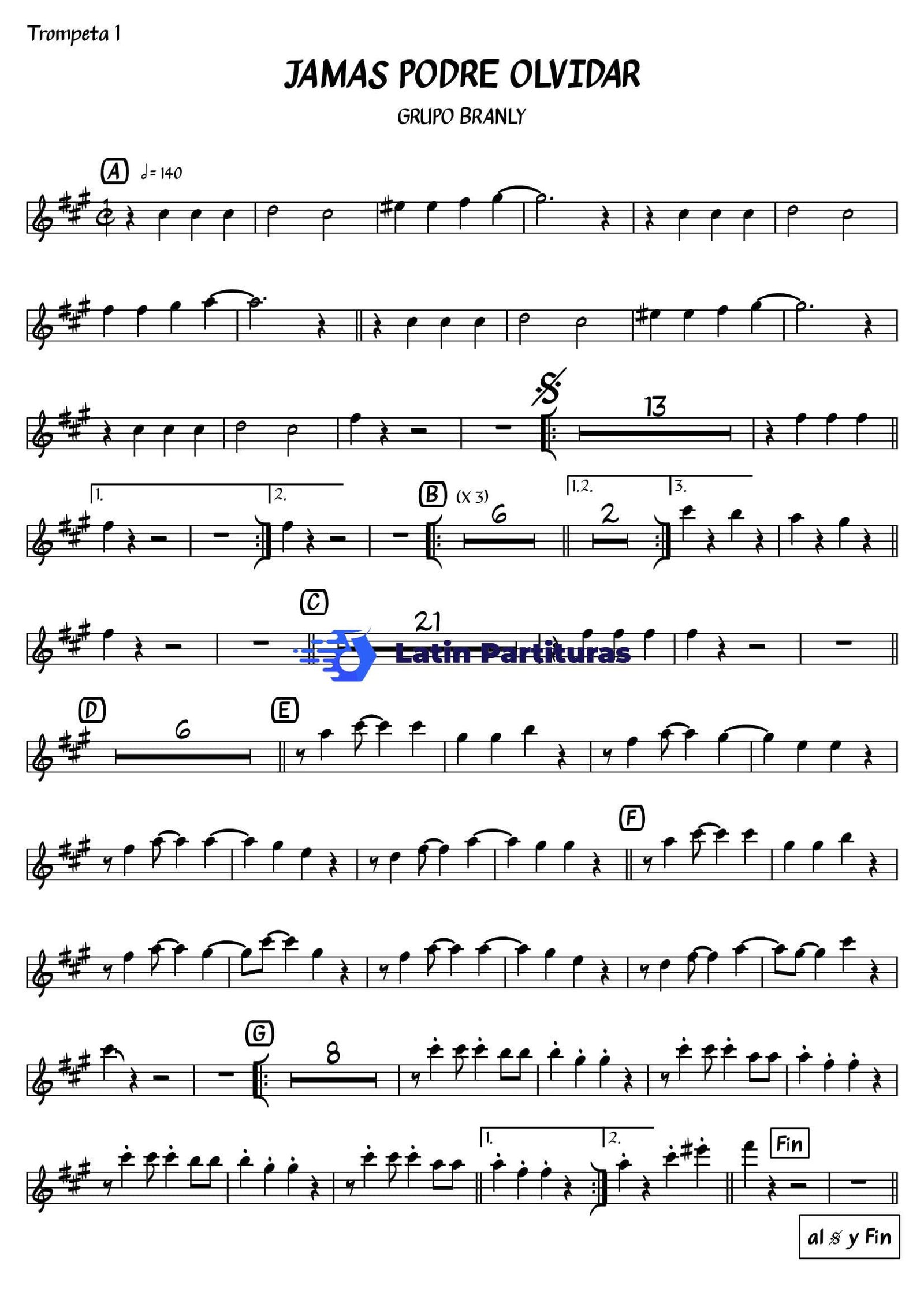 Branly - Jamas Podre Olvidar 1 Branly - Jamas Podre Olvidar