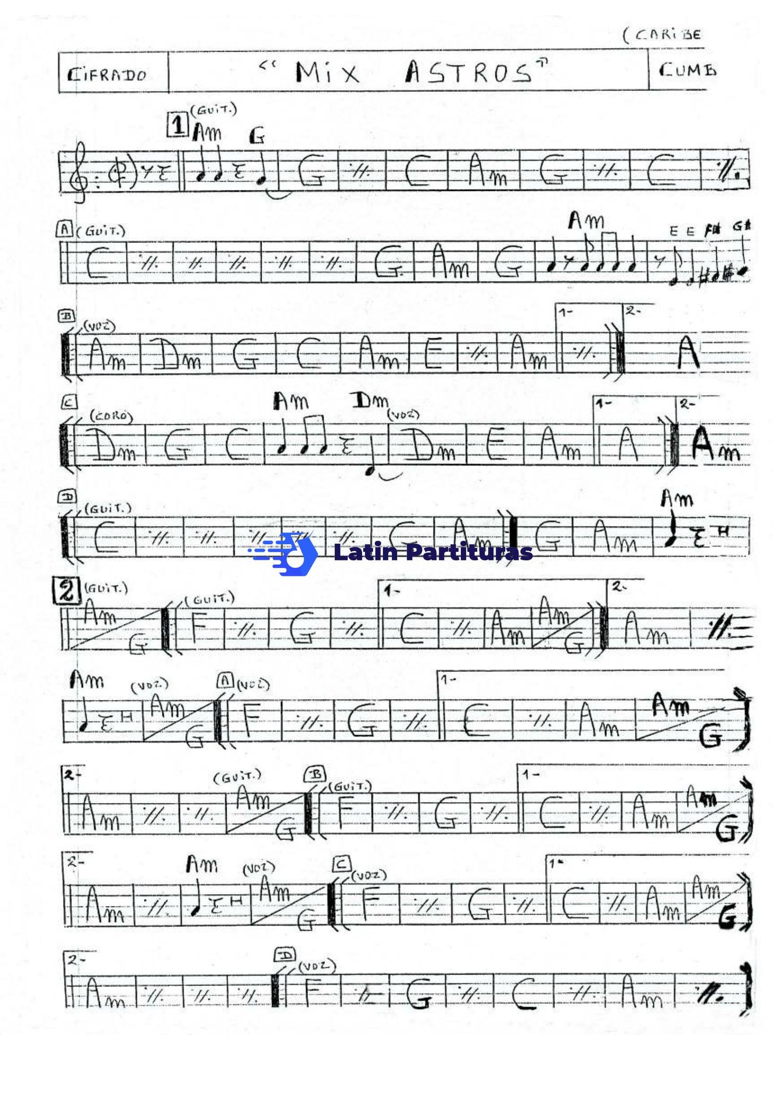 Caribeños - Mix Astros 1 Caribeños - Mix Astros