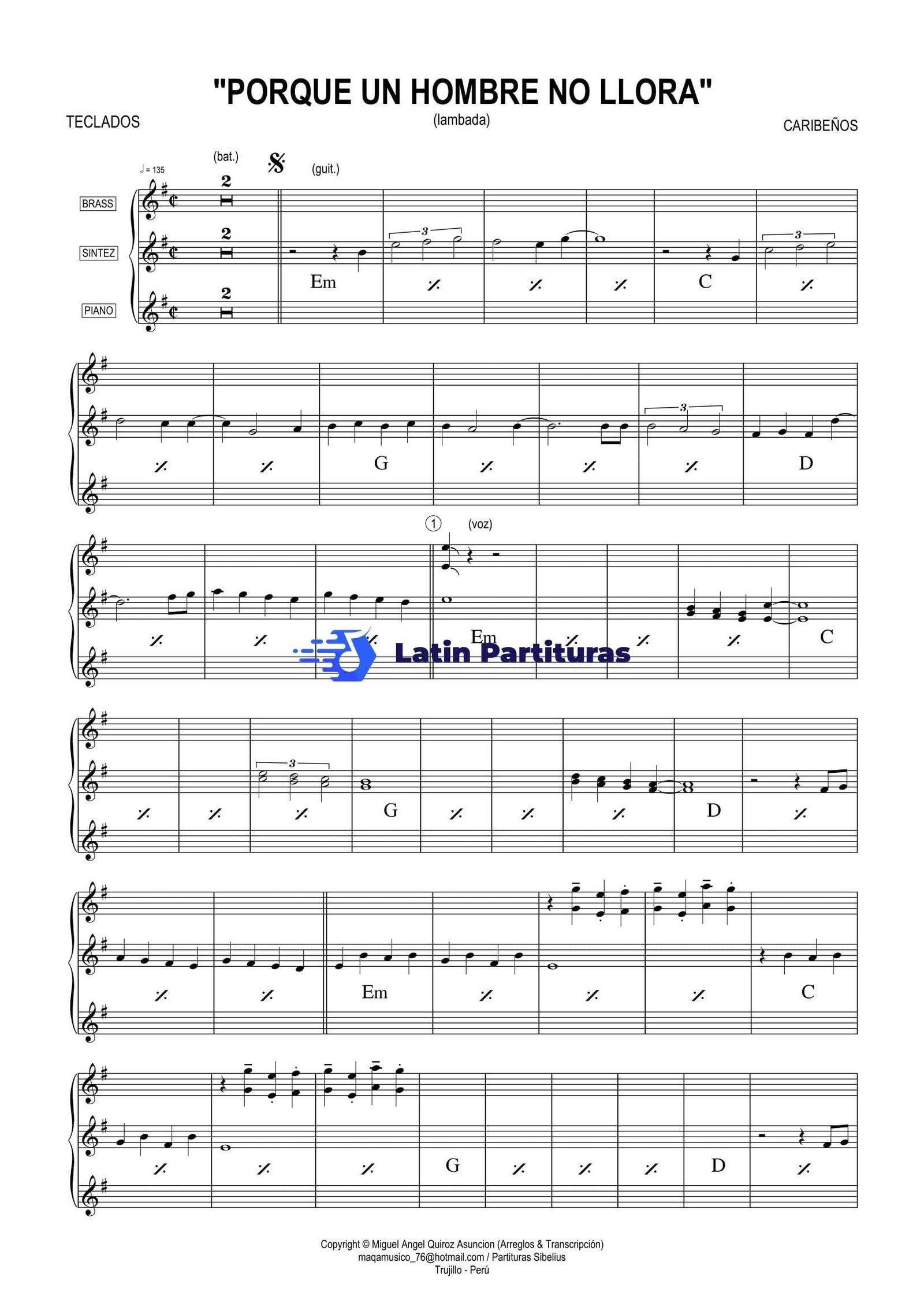 Caribeños - Porque Un Hombre No Llora 1 Caribeños - Porque Un Hombre No Llora