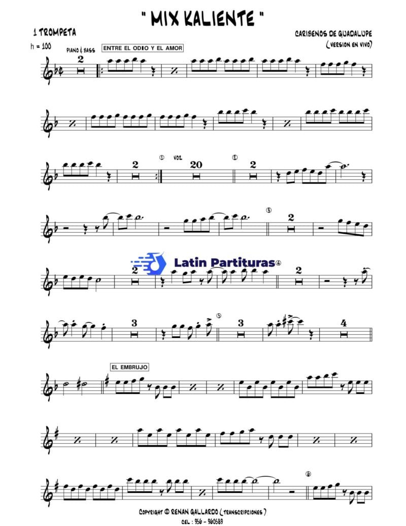 Caribeños De Guadalupe - Mix Kaliente