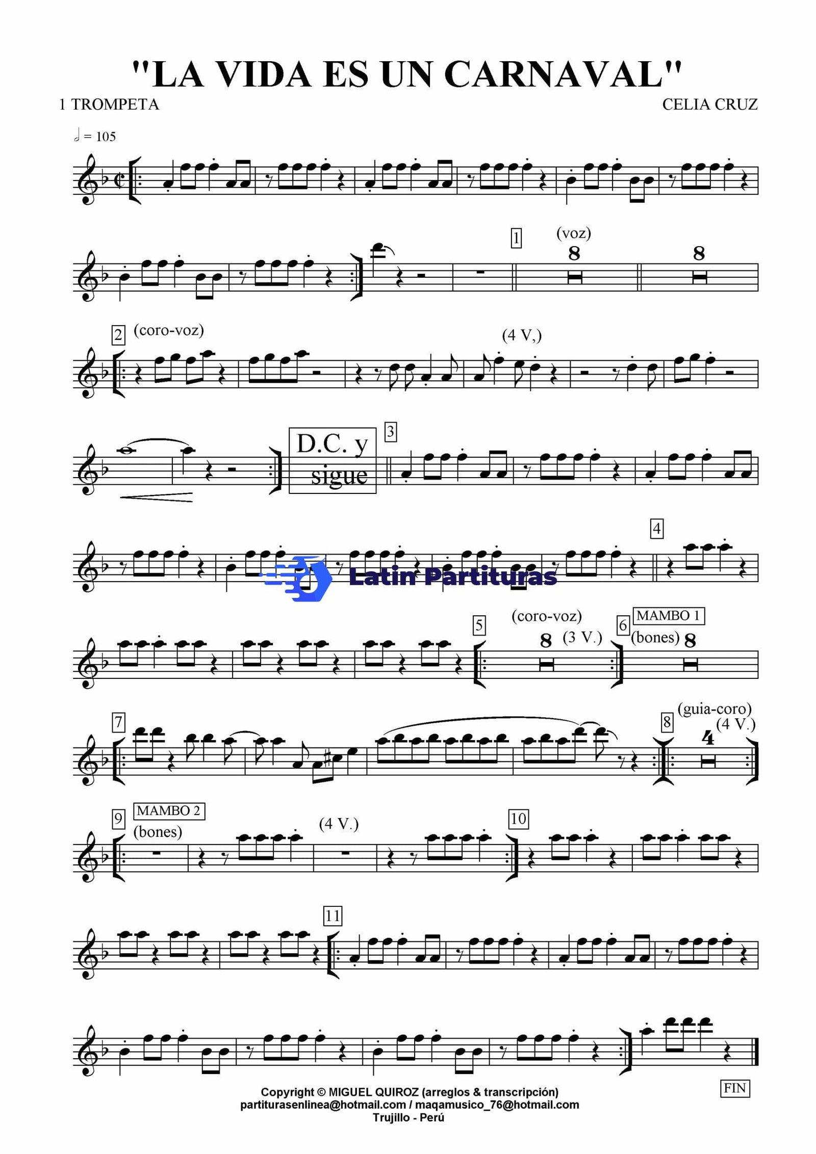 Celia Cruz - La Vida Es Un Carnaval 1 Celia Cruz - La Vida Es Un Carnaval