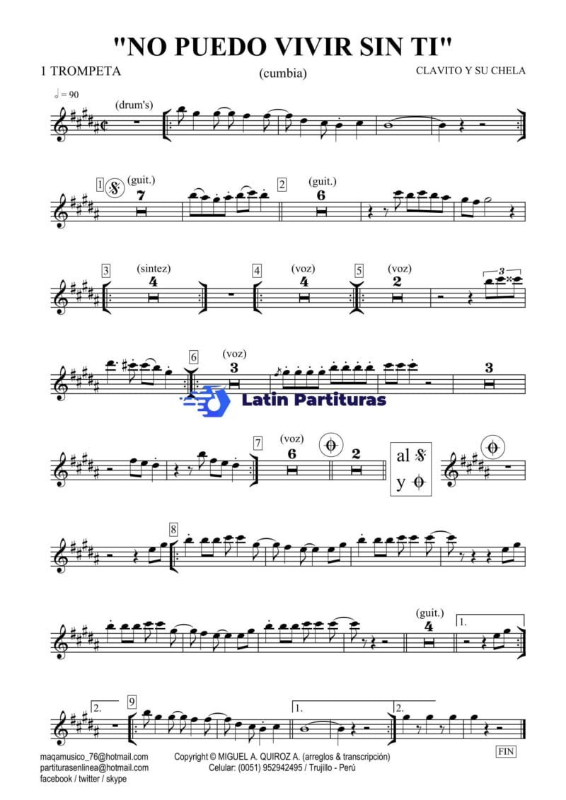 Clavito Y Su Chela - No Puedo Vivir Sin Ti