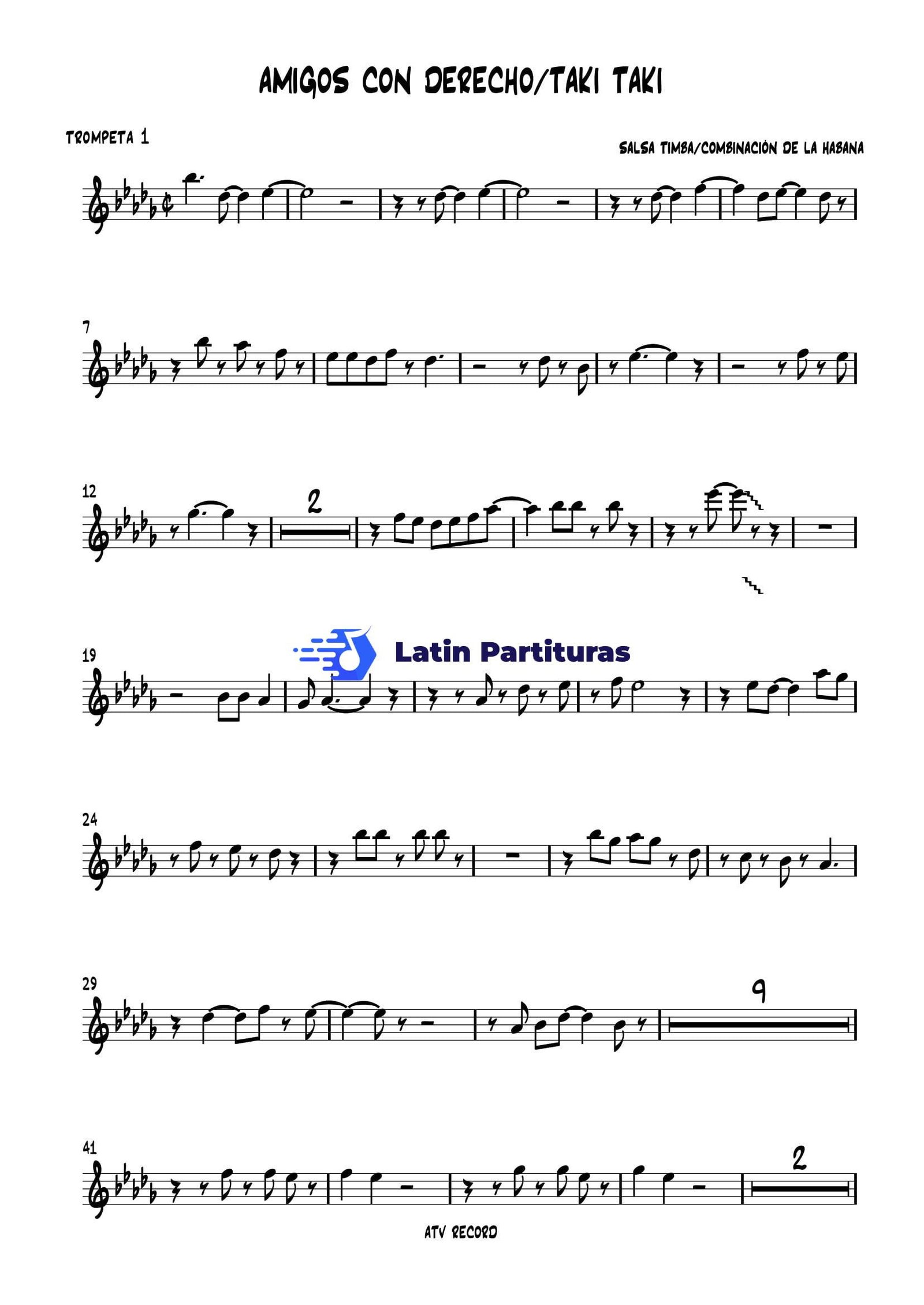 Combinacion De La Habana - Amigos Con Derecho & Taki Taki (Version 1) 1 Combinacion De La Habana - Amigos Con Derecho & Taki Taki (Version 1)