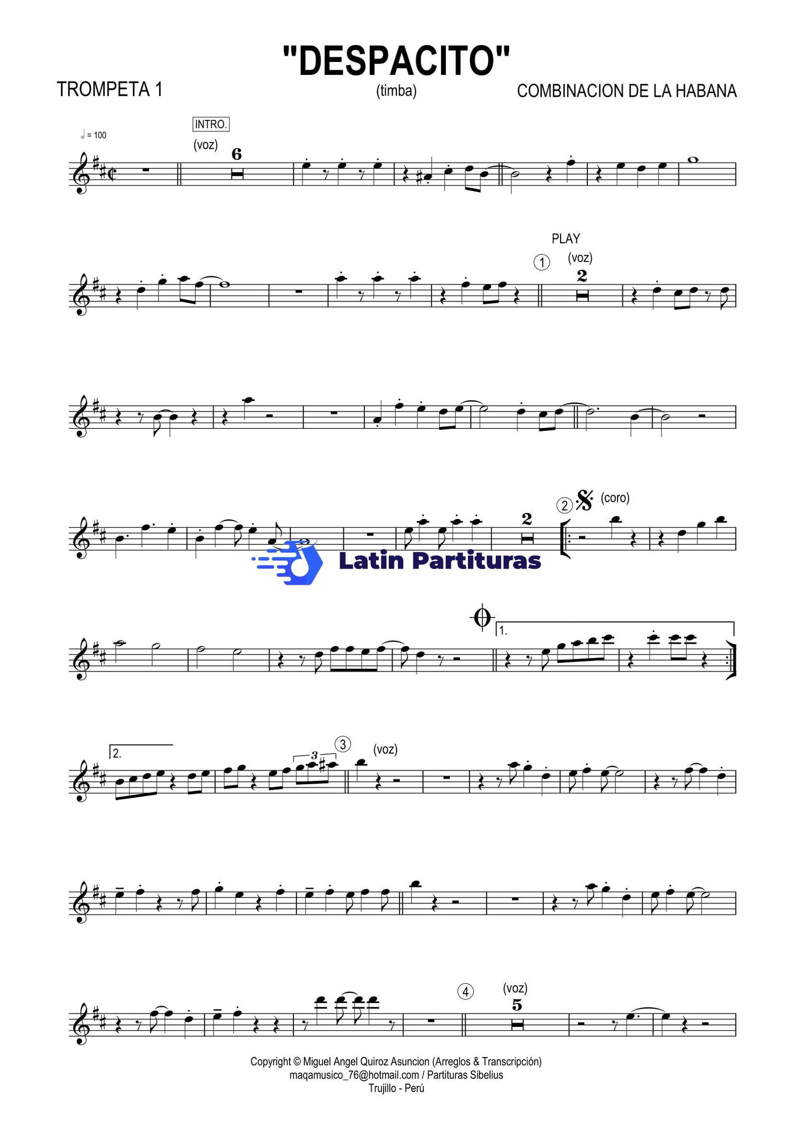 Combinacion De La Habana - Despacito 1 Combinacion De La Habana - Despacito