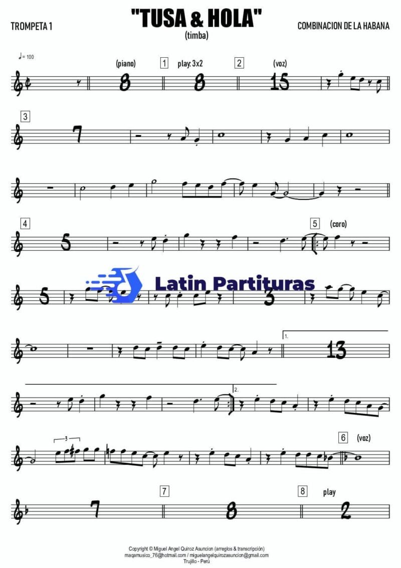 Inicio 10 Combinacion de La Habana - Tusa y Hola