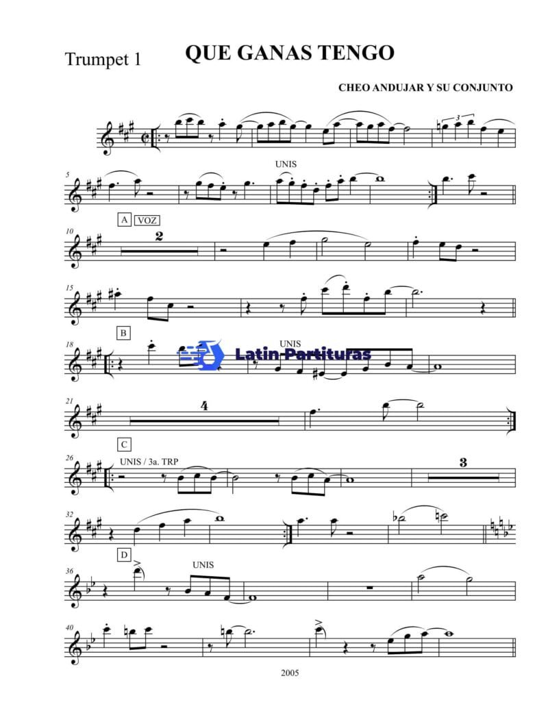 Conjunto Chaney - Que Ganas Tengo