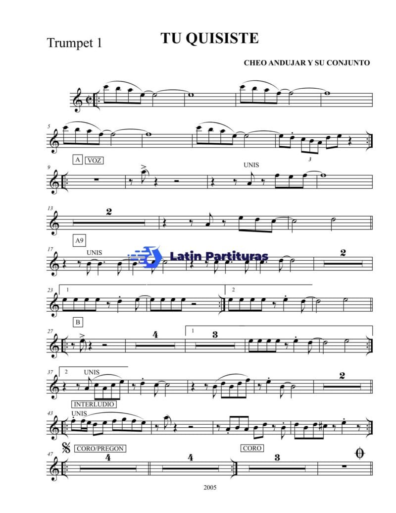Inicio 7 Conjunto Chaney - Tu Quisiste