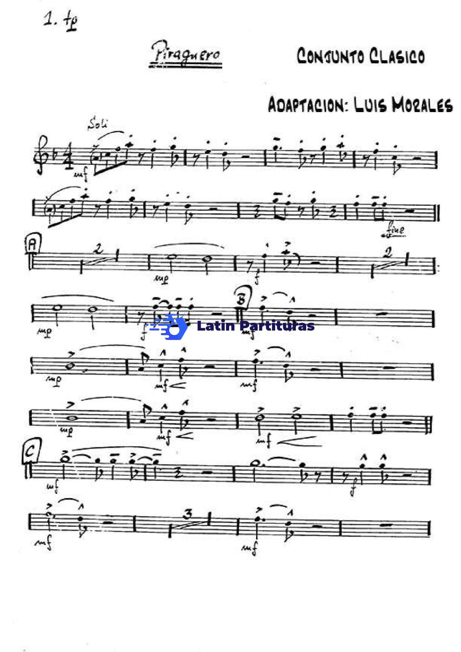 Conjunto Clasico - Piraguero 1 Conjunto Clasico - Piraguero