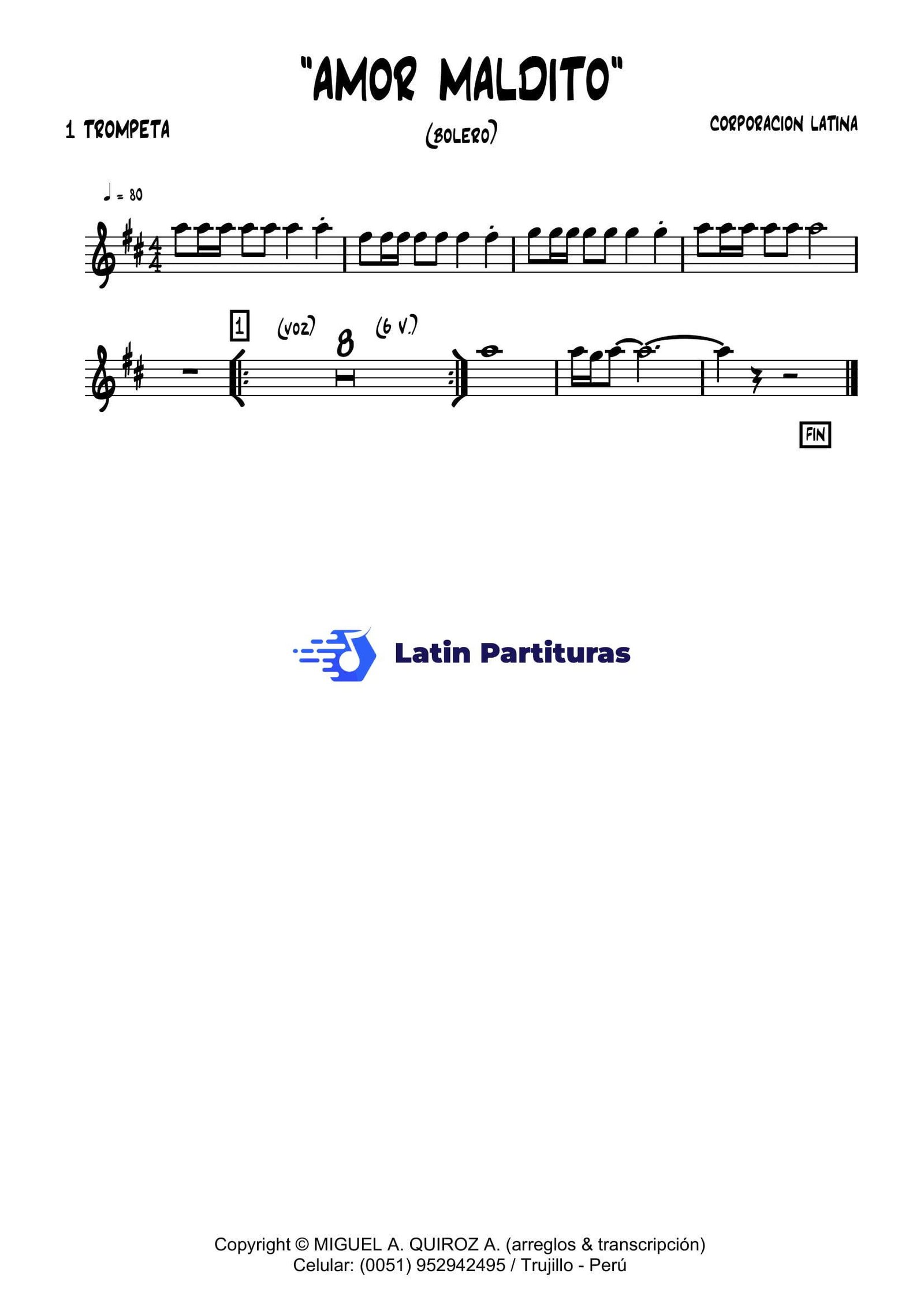 Corporacion Latina - Amor Maldito (Bolero) 1 Corporacion Latina - Amor Maldito (Bolero)