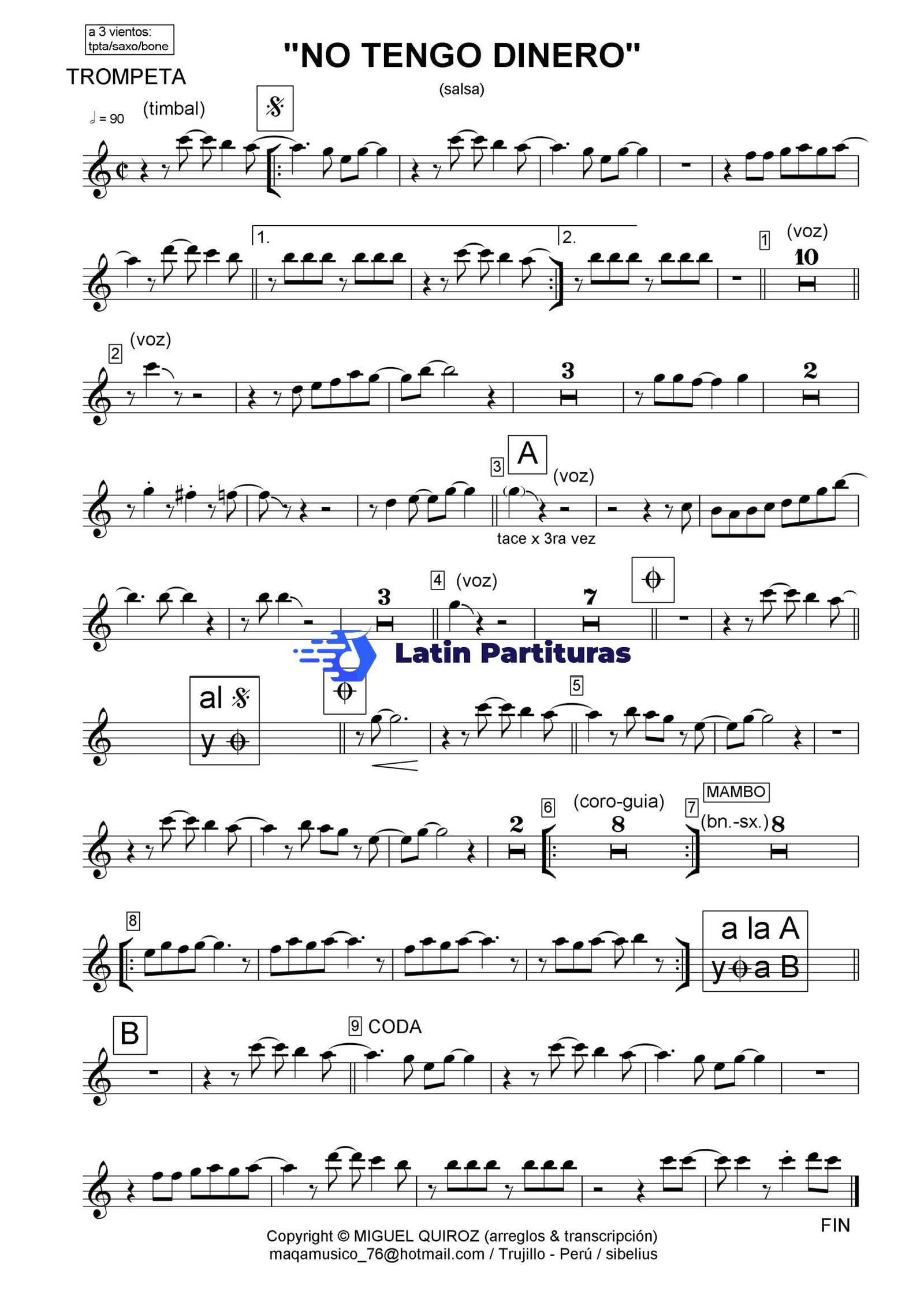 Cristhoper Yanotti - No Tengo Dinero 1 Cristhoper Yanotti - No Tengo Dinero