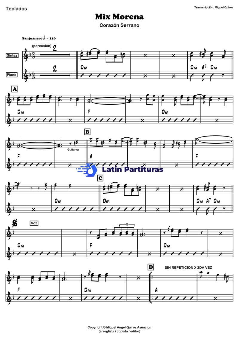 Corazon Serrano - Mix Morena