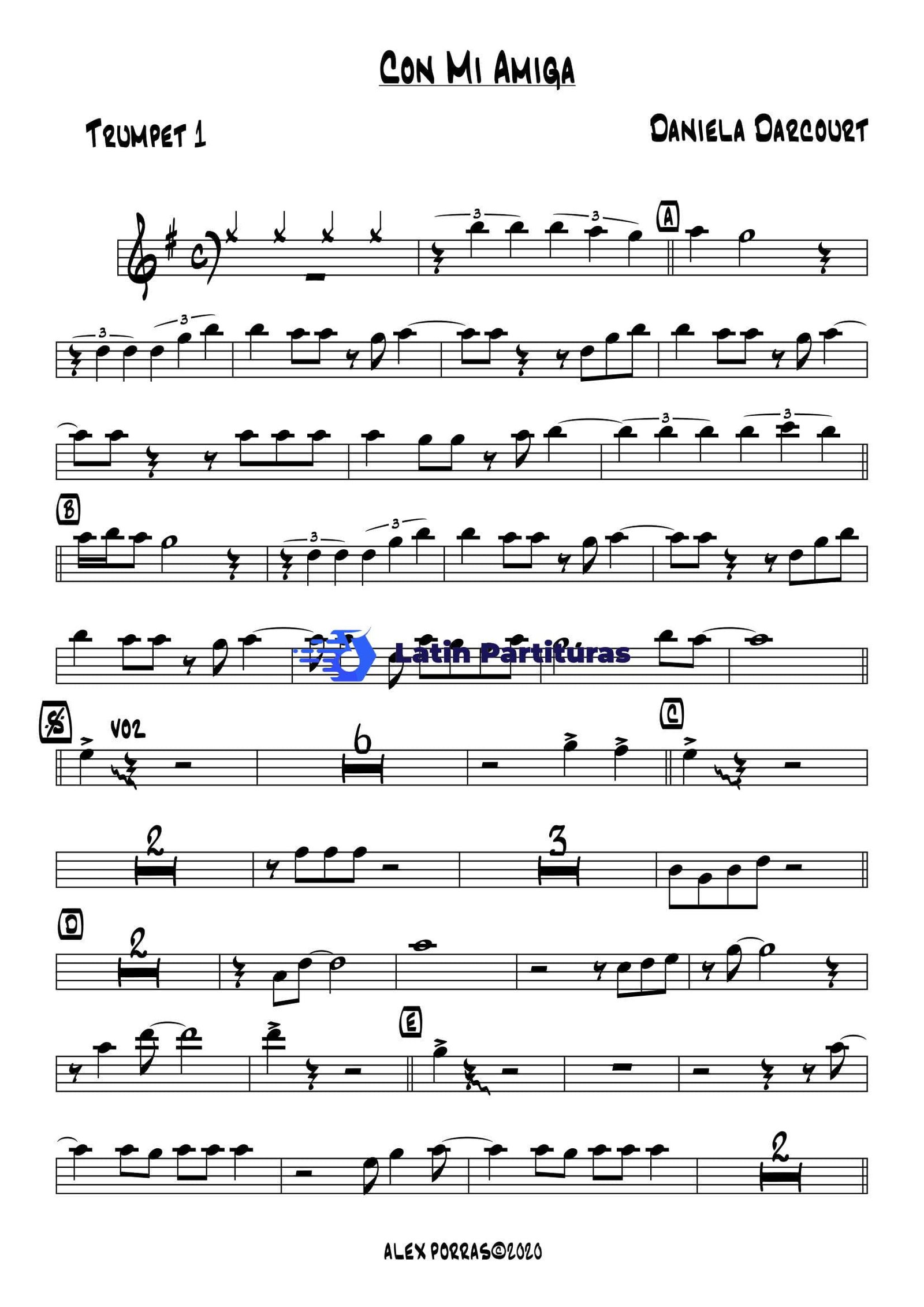 Daniela Darcourt - Con Mi Amiga 1 Daniela Darcourt - Con Mi Amiga