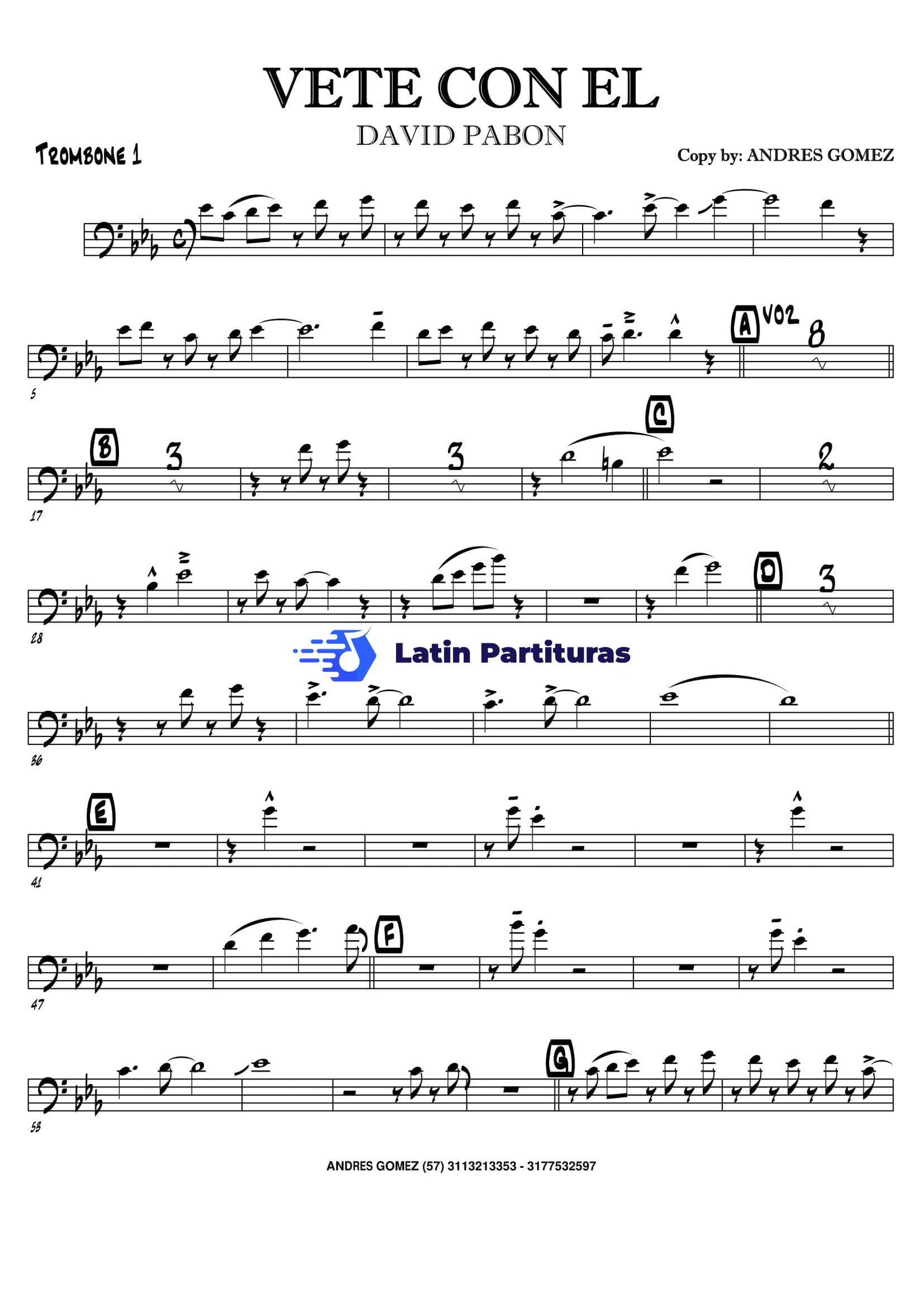 David Pabon - Vete Con El 1 David Pabon - Vete Con El