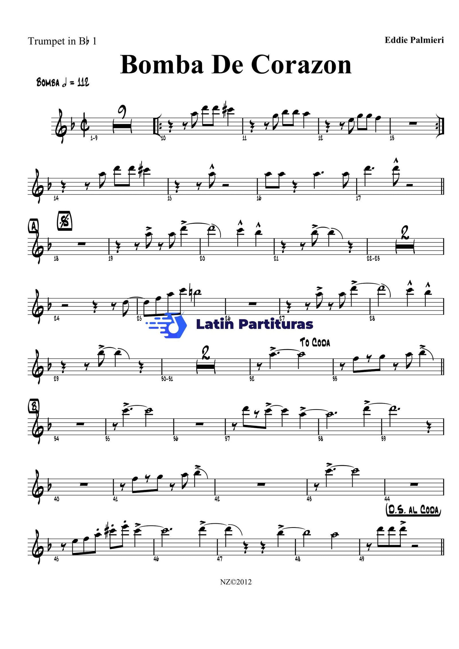 Eddie Palmieri - Bomba De Corazon (Live) 1 Eddie Palmieri - Bomba De Corazon (Live)