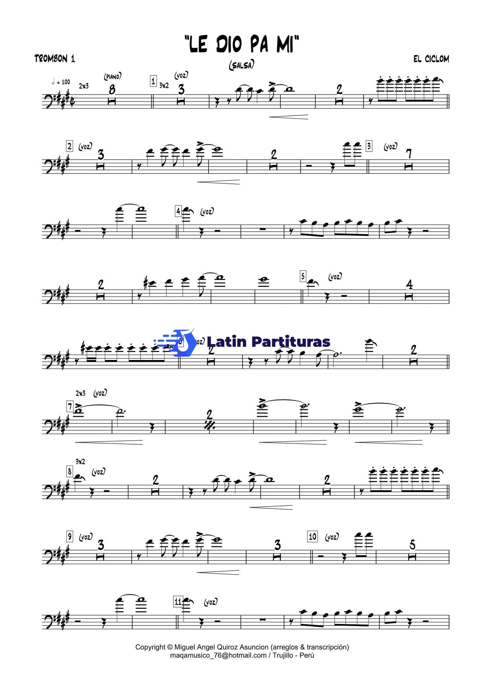 El Ciclom - Le Dio Pa Mi 1 El Ciclom - Le Dio Pa Mi