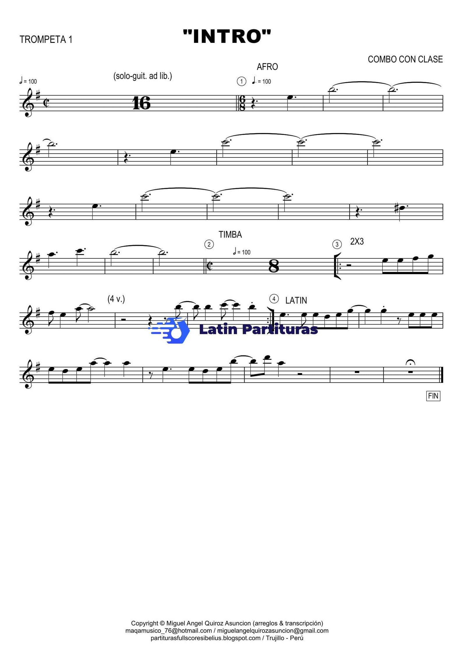 El Combo Con Clase - Intro 1 El Combo Con Clase - Intro