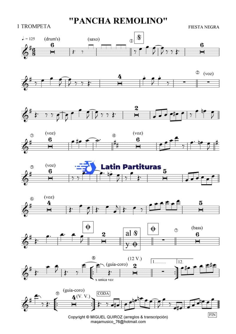 Fiesta Negra - Pancha Remolino