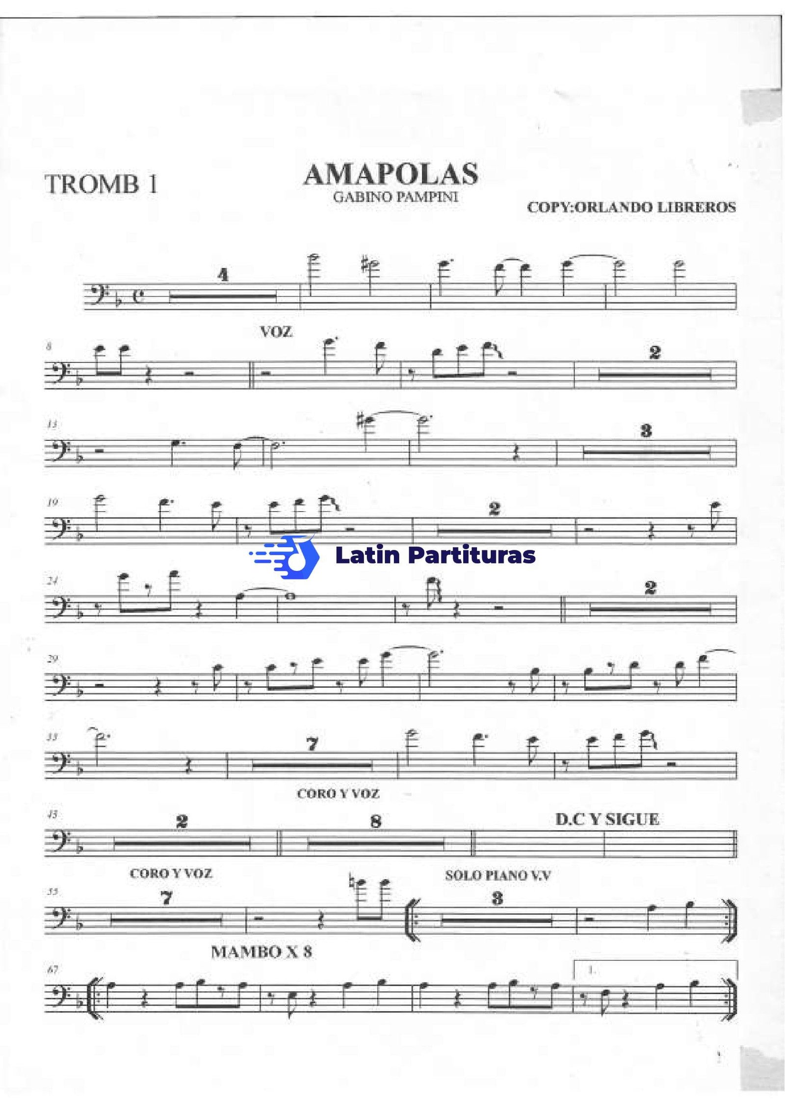 Gabino Pampini - Las Amapolas 1 Gabino Pampini - Las Amapolas