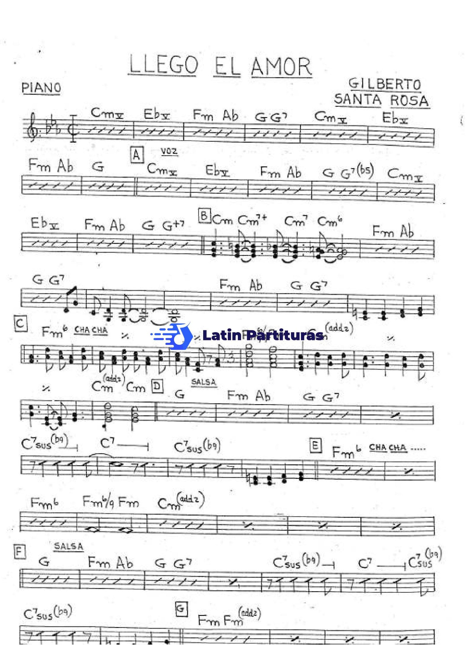 Gilberto Santa Rosa - Llego El Amor 1 Gilberto Santa Rosa - Llego El Amor