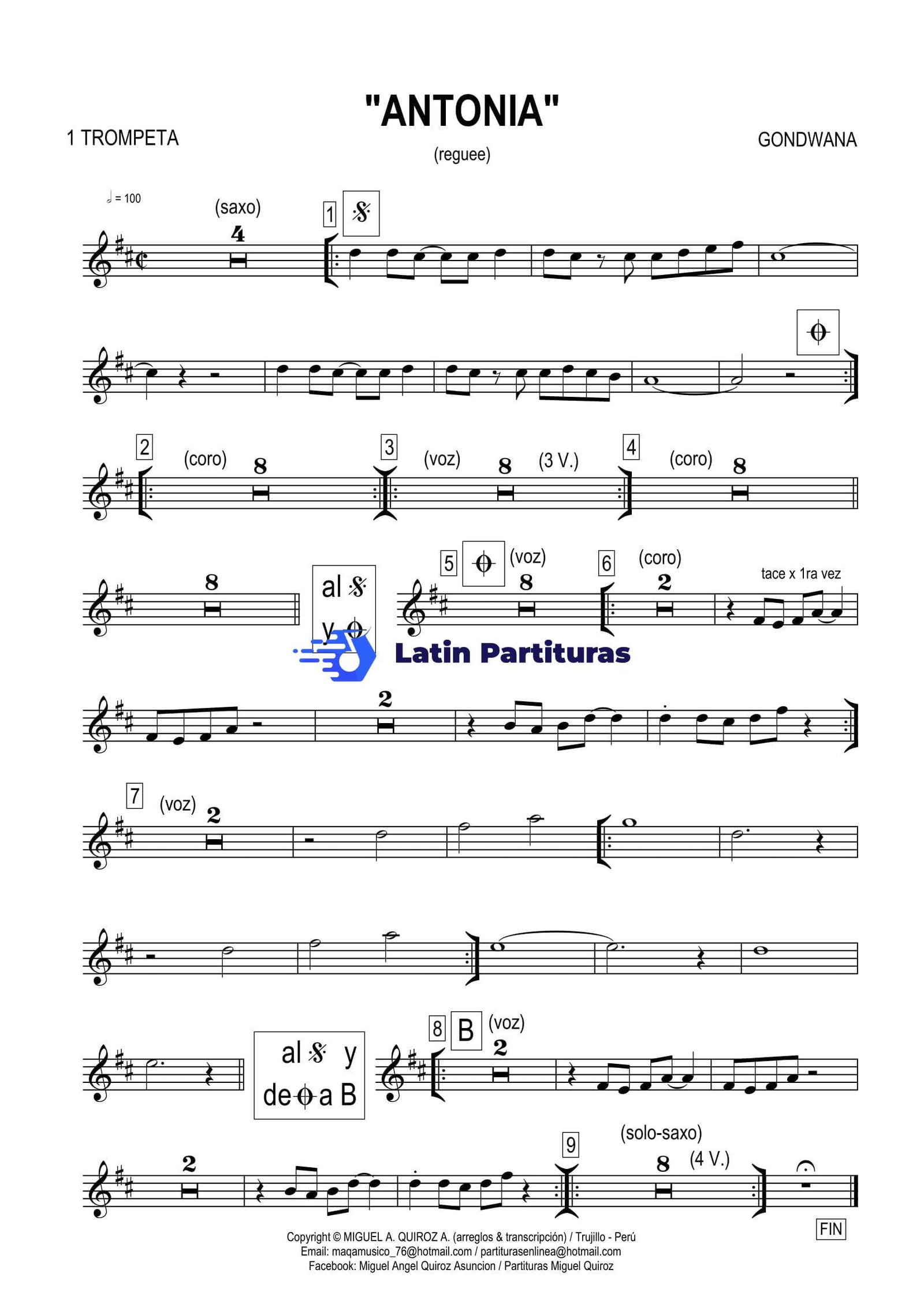 Gondwana - Antonia 1 Gondwana - Antonia