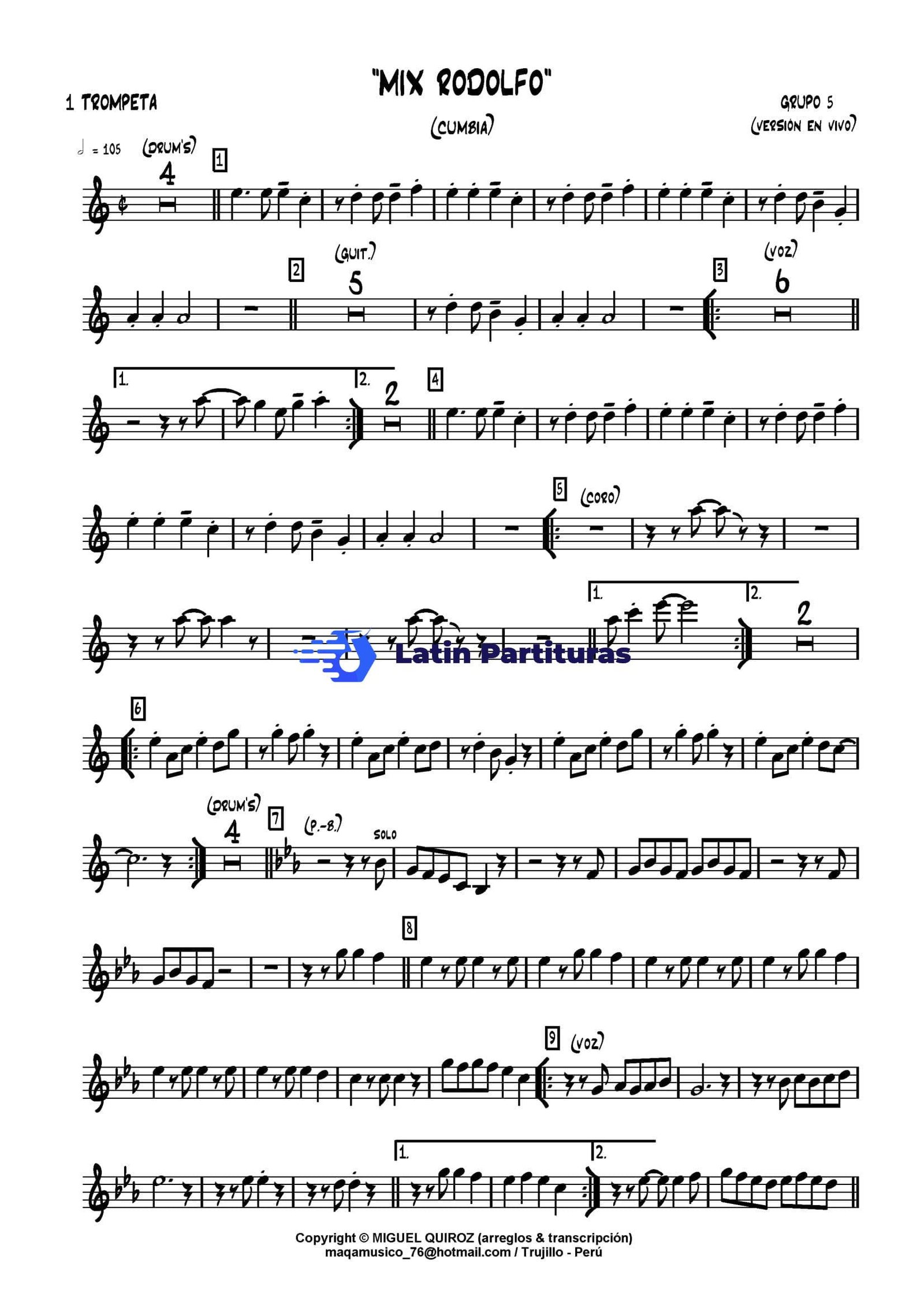 Grupo 5 - Mix Rodolfo 1 Grupo 5 - Mix Rodolfo