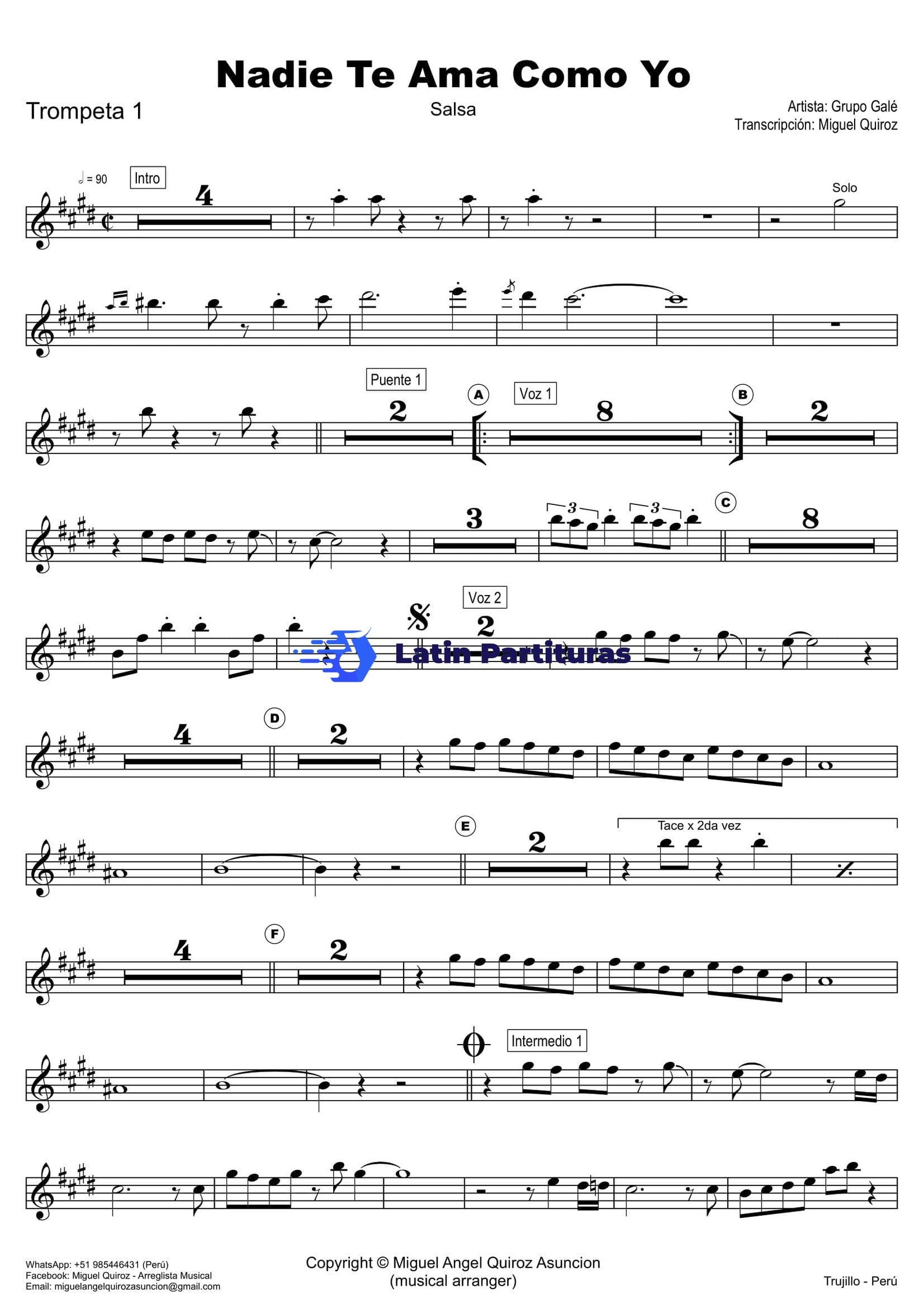 Grupo Gale - Nadie Te Ama Como Yo 1 Grupo Gale - Nadie Te Ama Como Yo