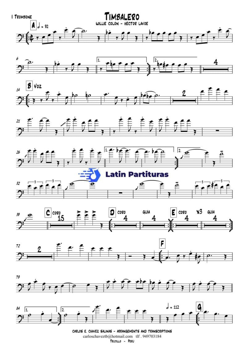 Hector Lavoe - Timbalero (Solo Bones)