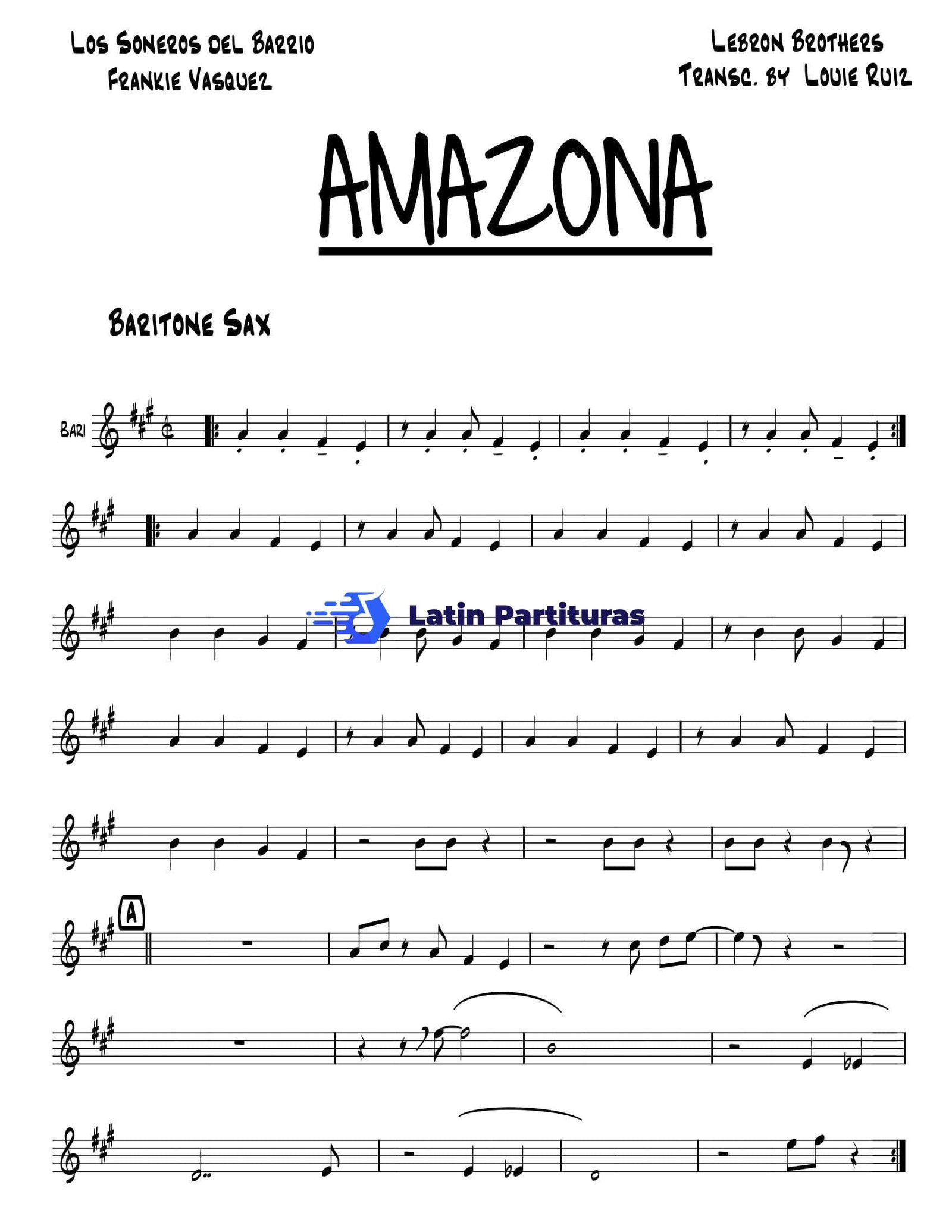 Hermanos Lebron - Amazona 1 Hermanos Lebron - Amazona
