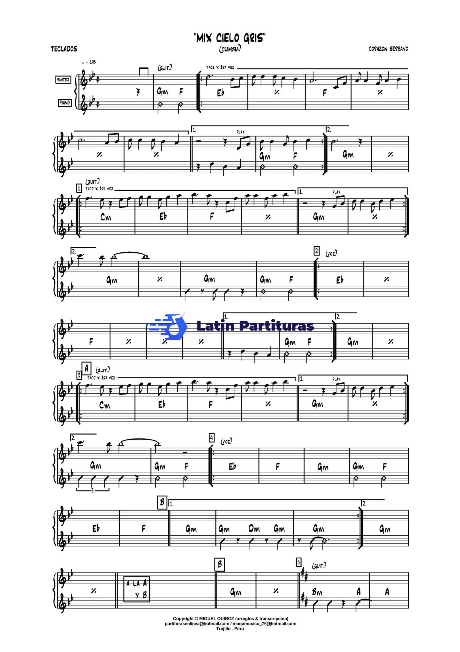 Corazon Serrano - Mix Cielo Gris 1 Corazon Serrano - Mix Cielo Gris