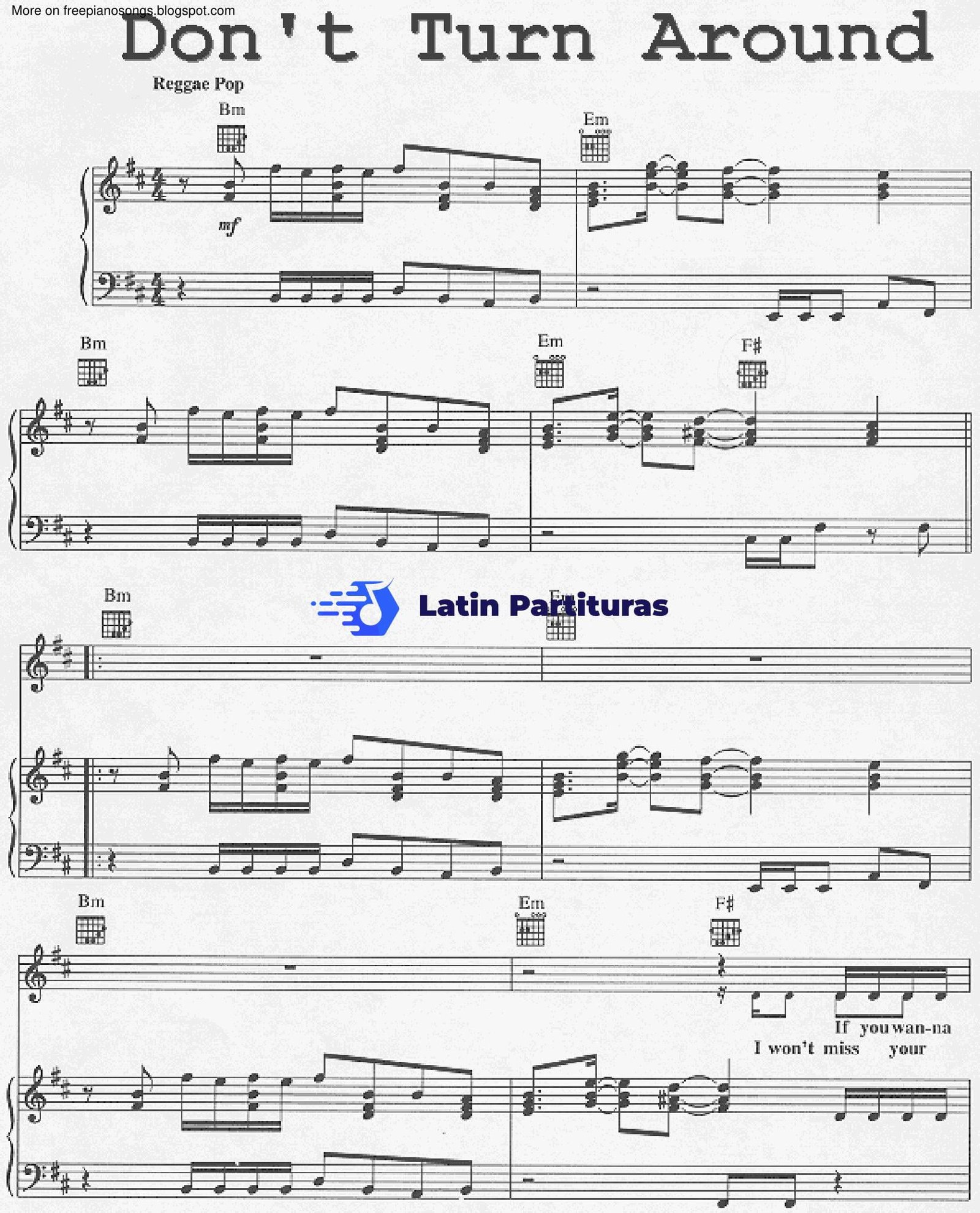 Ace Of Base - Dont Turn Around 1 Ace Of Base - Dont Turn Around