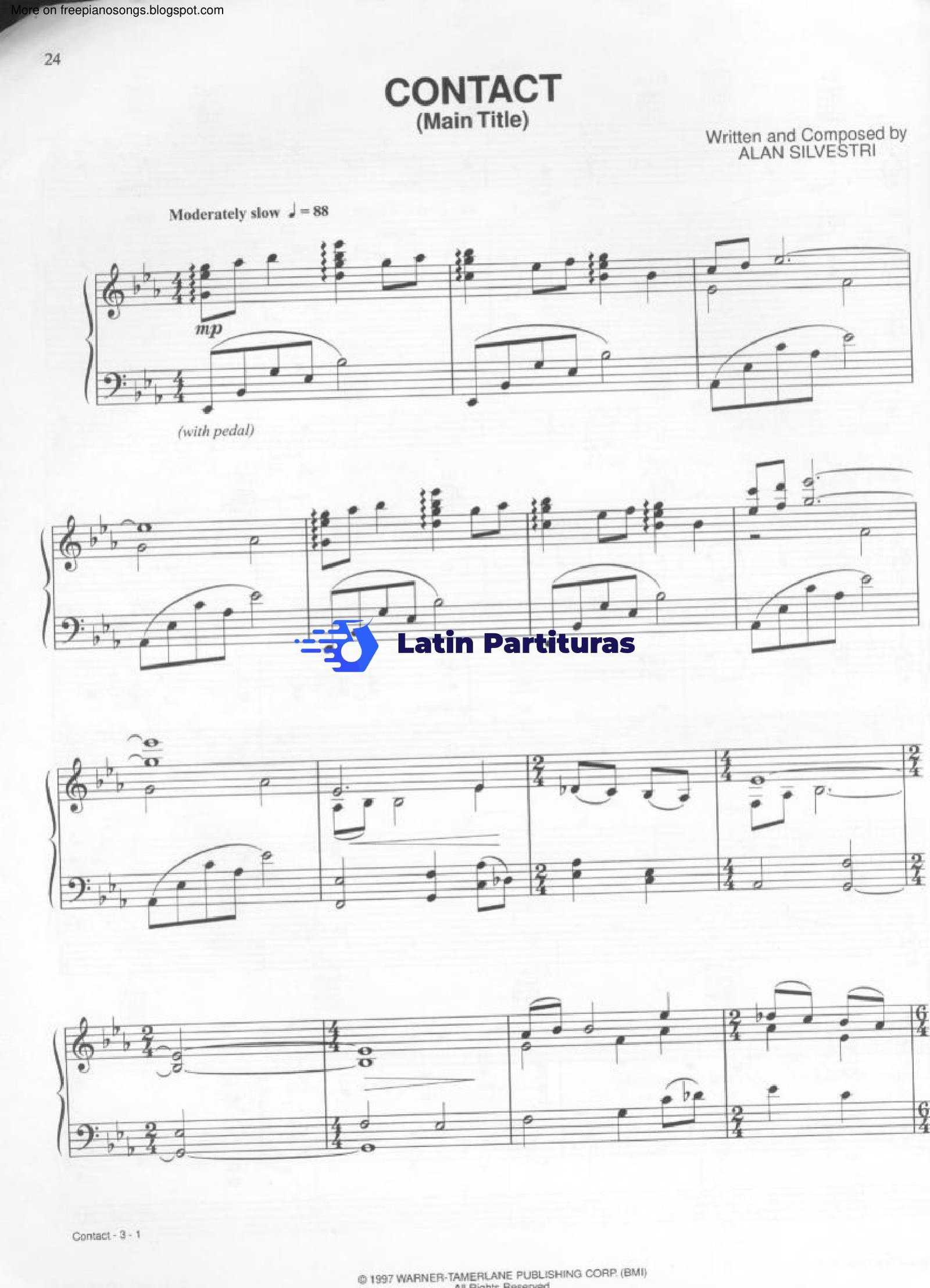 Alan Silvestri - Contact Main Theme 1 Alan Silvestri - Contact Main Theme