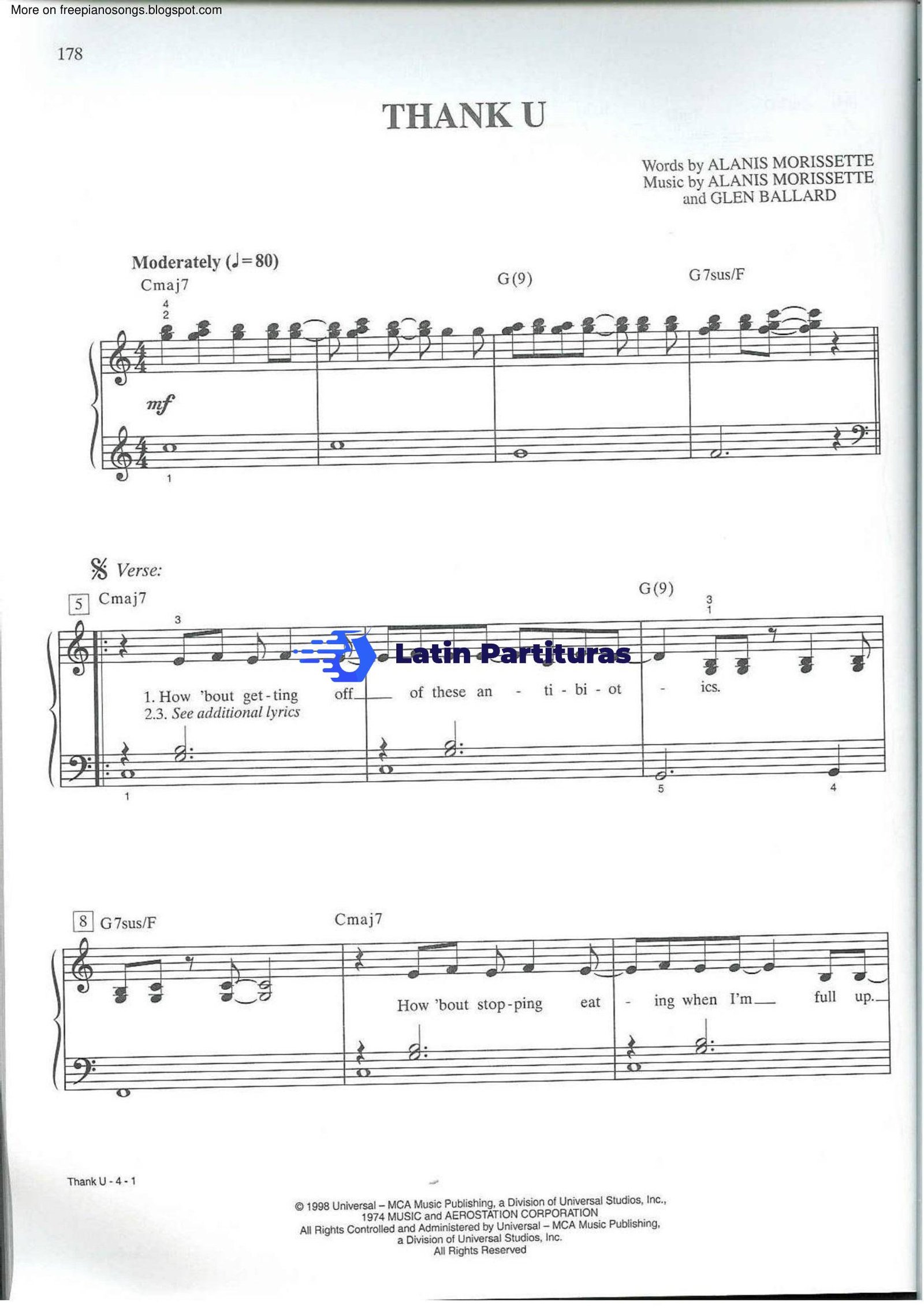 Alanis Morisette - Thank You 1 Alanis Morisette - Thank You