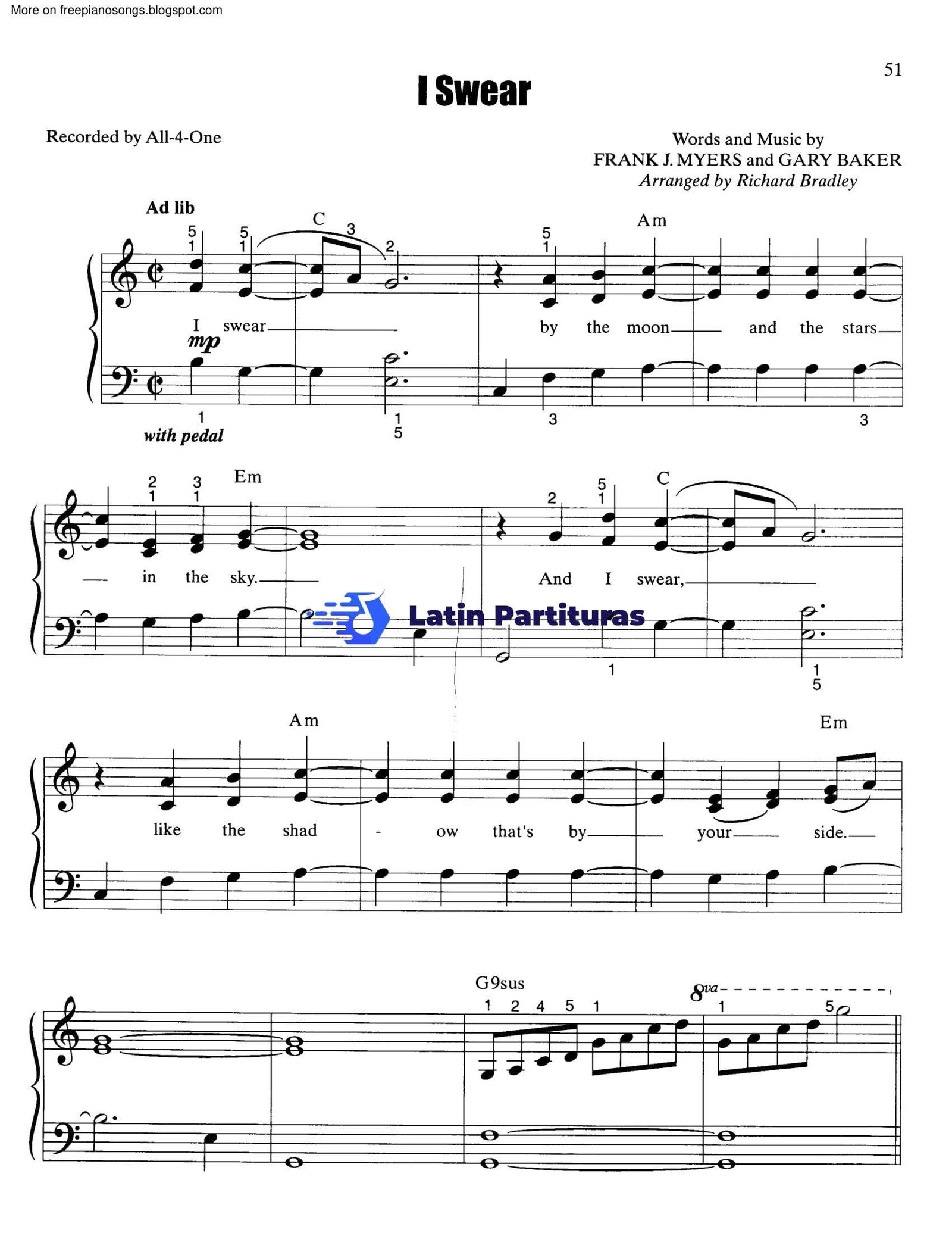 All 4 One - I Swear 1 All 4 One - I Swear