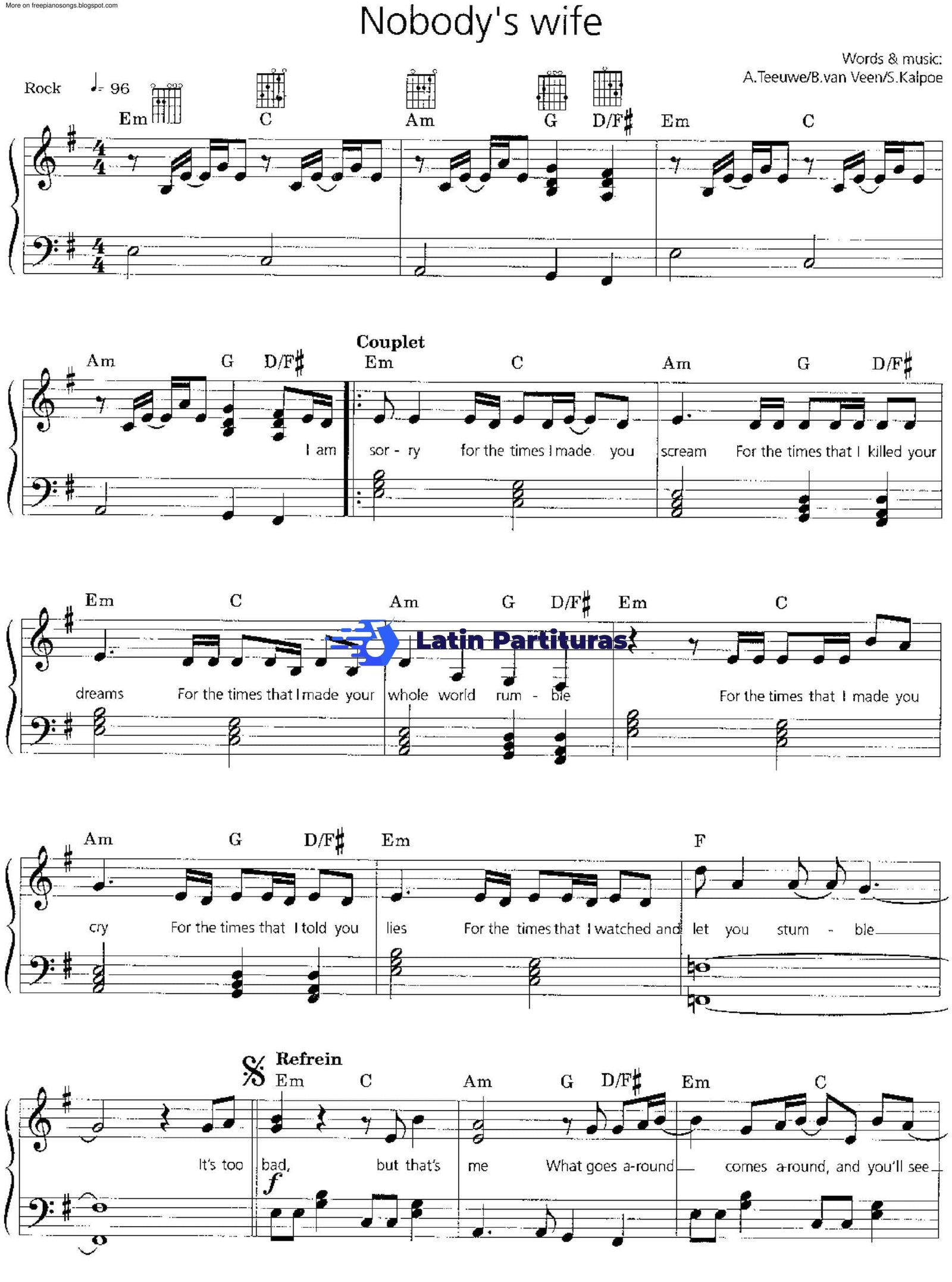 Anouk - Nobodys Wife 1 Anouk - Nobodys Wife