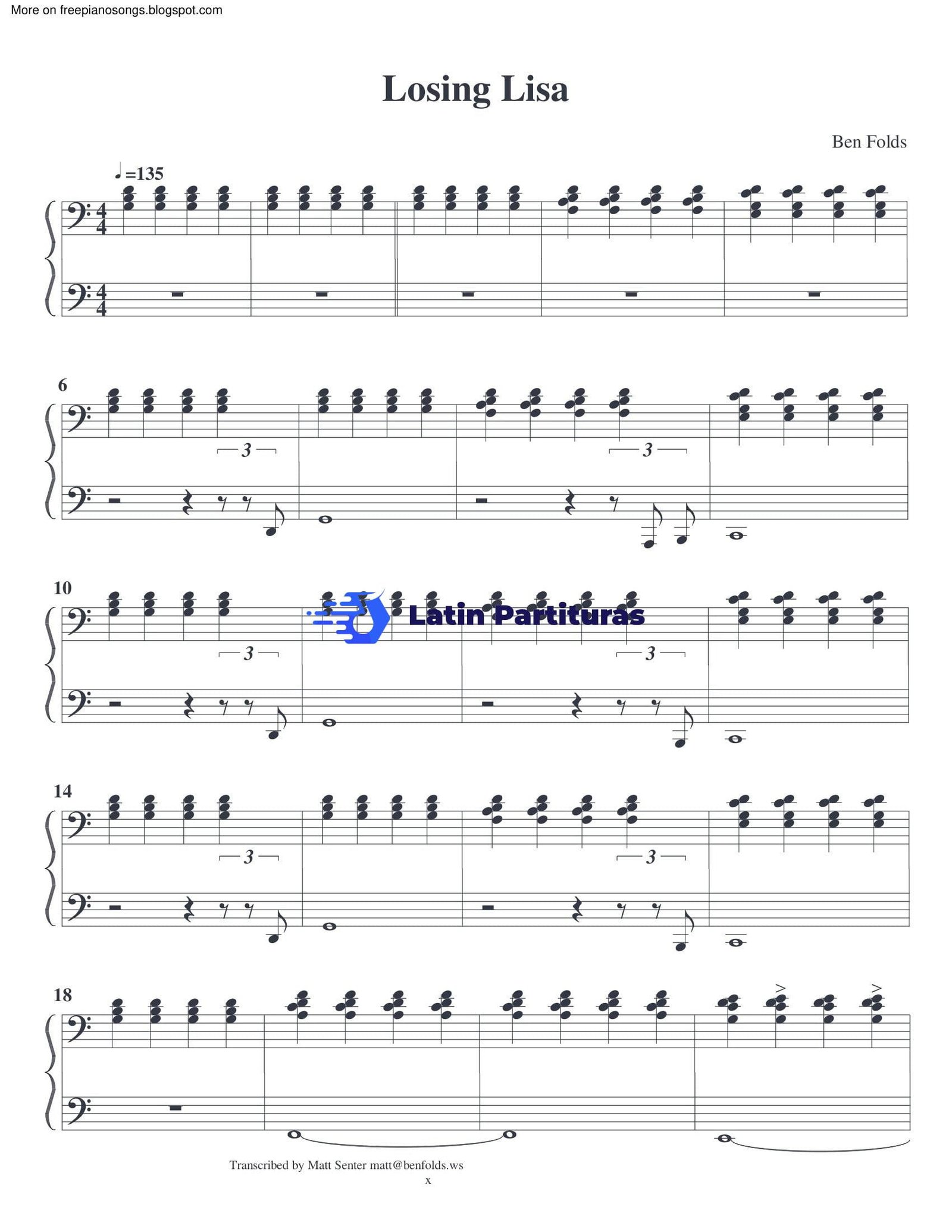 Ben Folds - Losing Lisa 1 Ben Folds - Losing Lisa