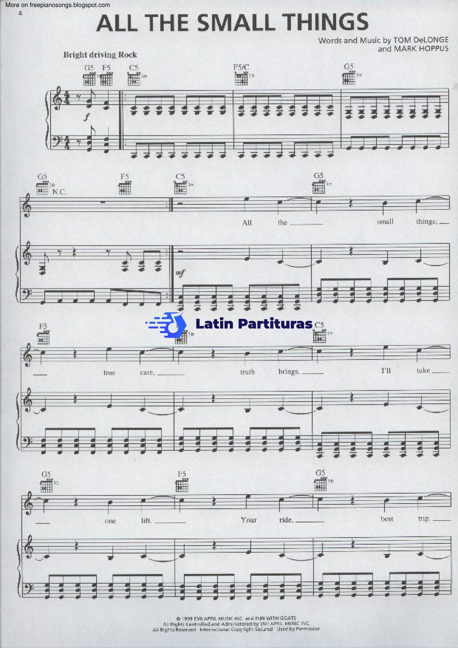 Blink 182 - All The Small Things 1 Blink 182 - All The Small Things