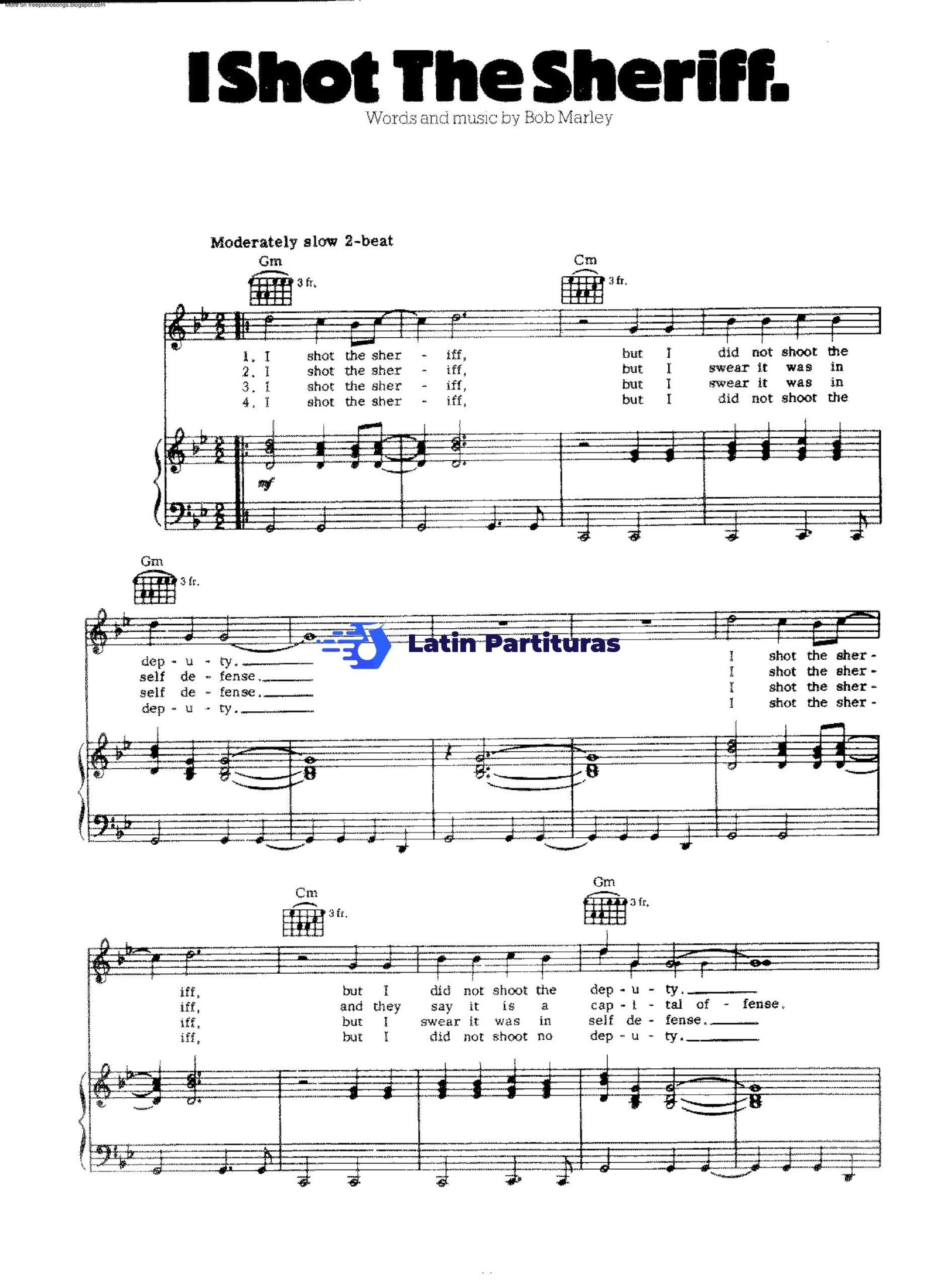 Bob Marley - I Shot The Sheriff 1 Bob Marley - I Shot The Sheriff